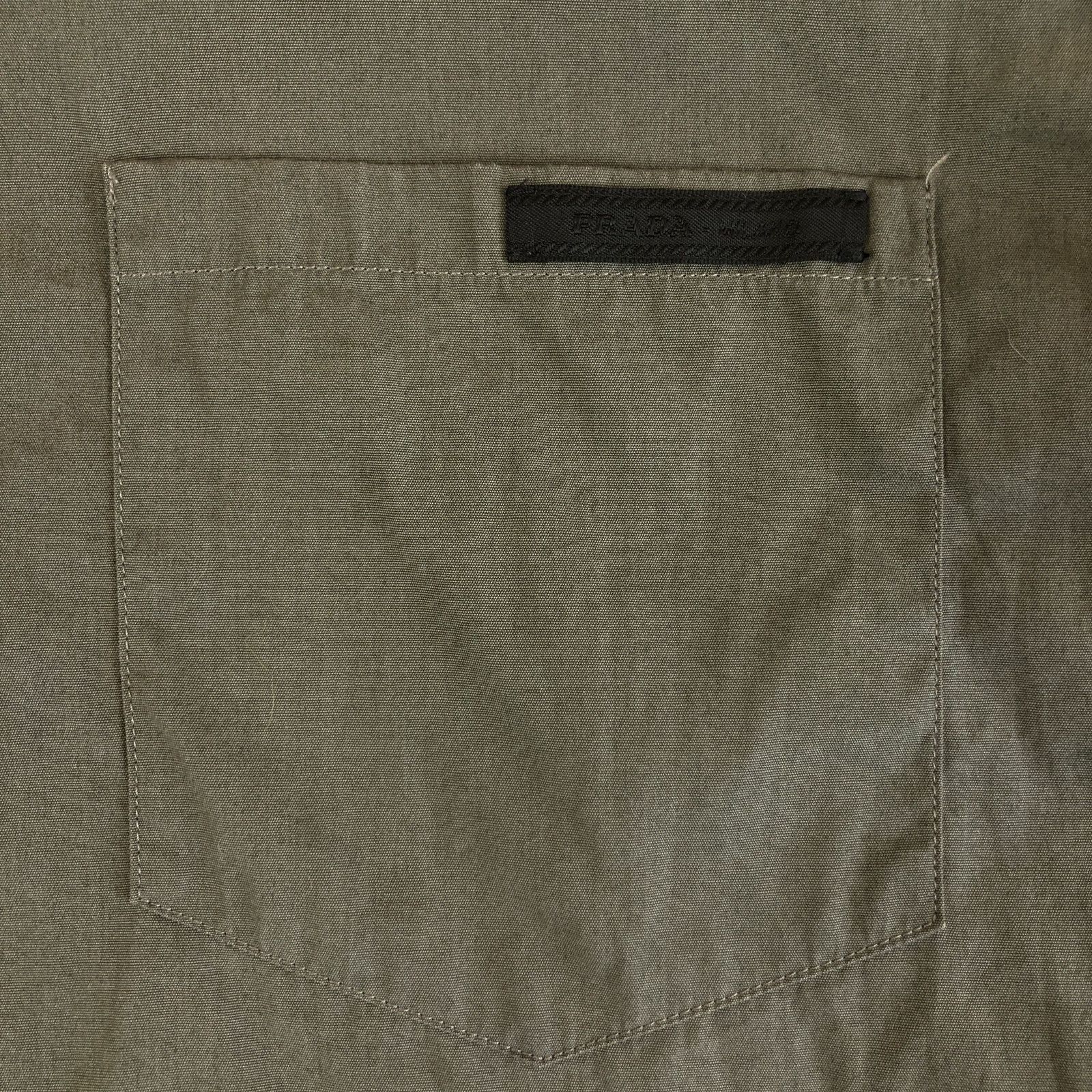 Prada 2012 Prada Shirt Green Short Summer Size US M / EU 48-50 / 2 - 3 Thumbnail
