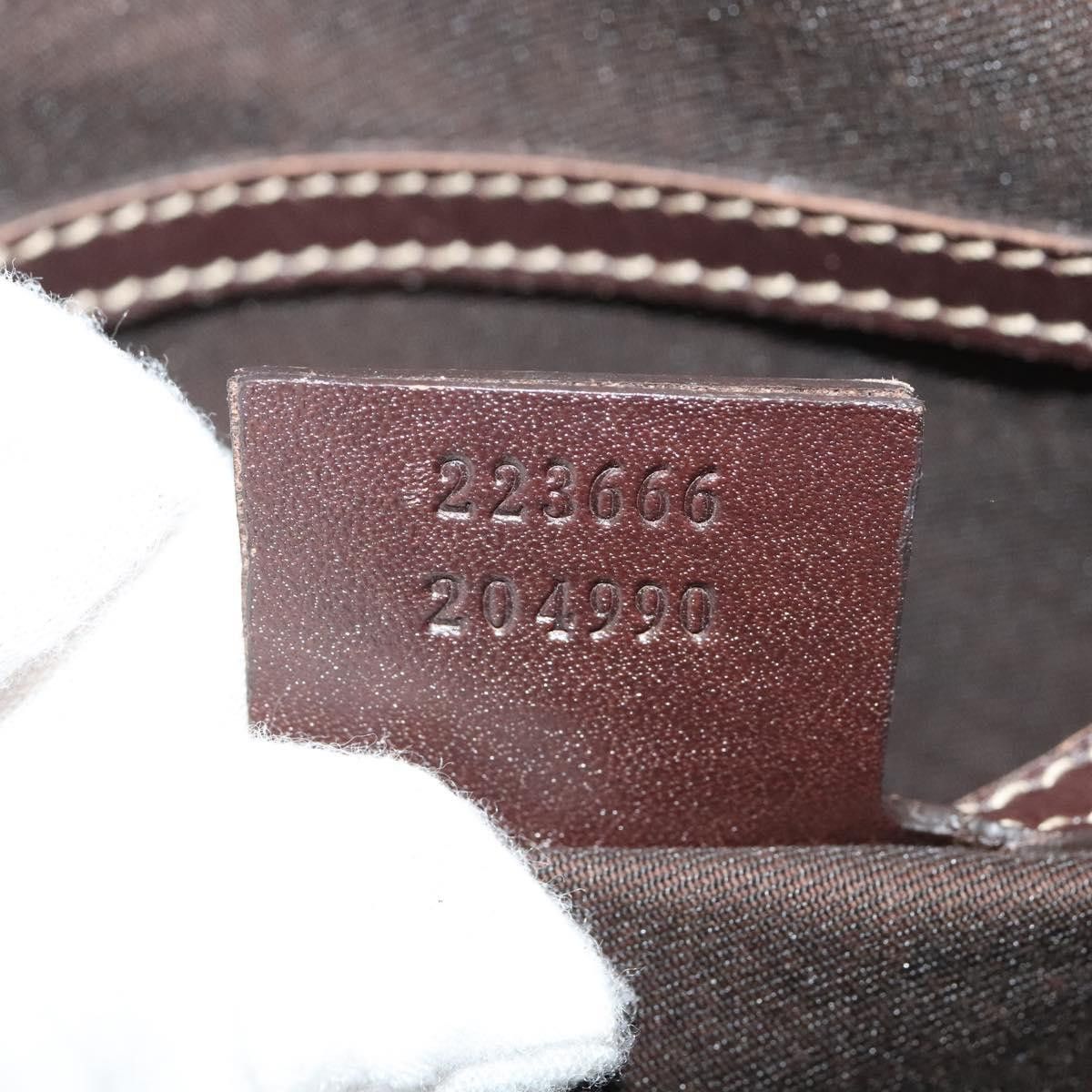 Gucci GUCCI GG Supreme Shoulder Bag Pvc Beige Silver Size ONE SIZE - 21 Thumbnail