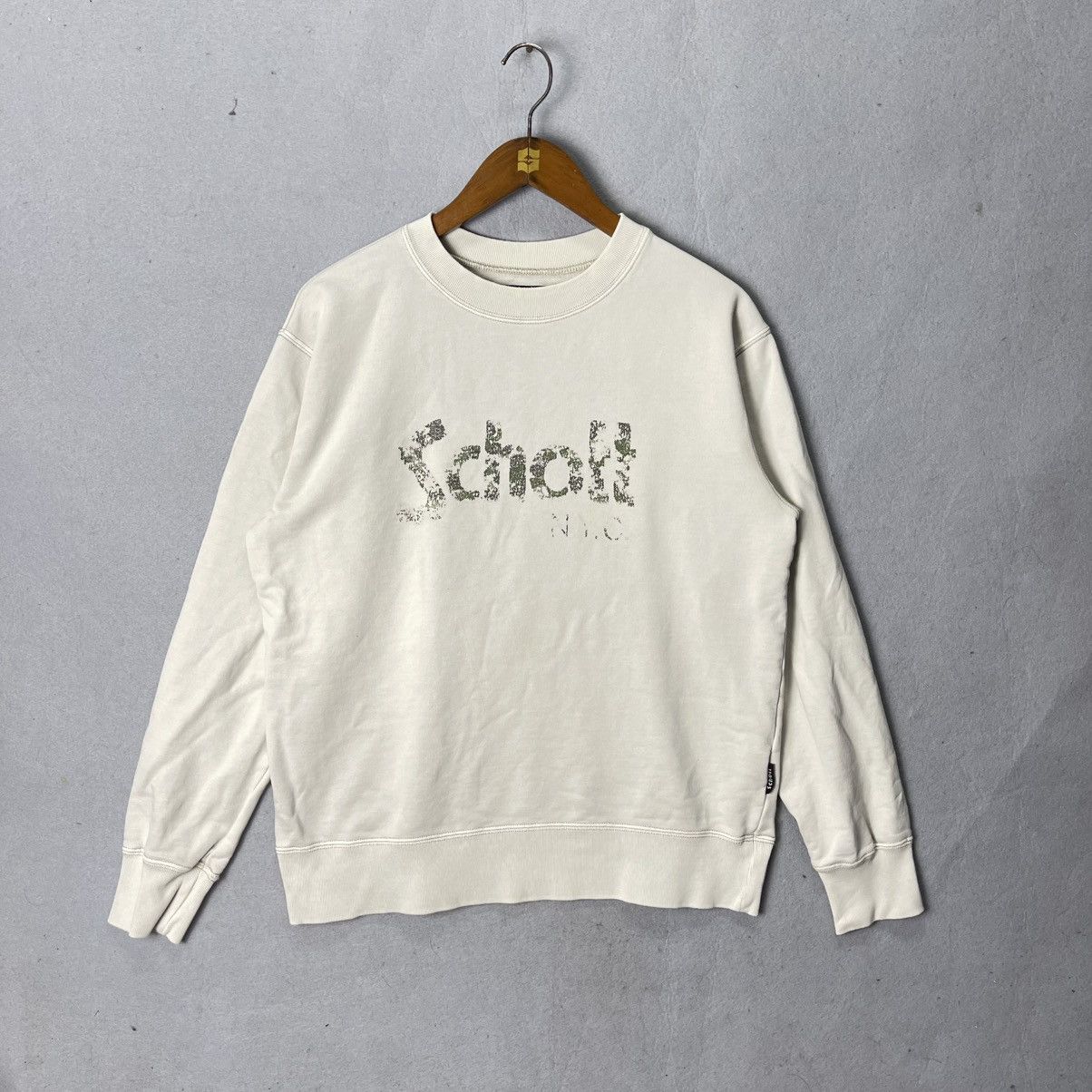Schott Schott NYC Logo Crewneck Sweatshirt Size US L / EU 52-54 / 3 - 1 Thumbnail
