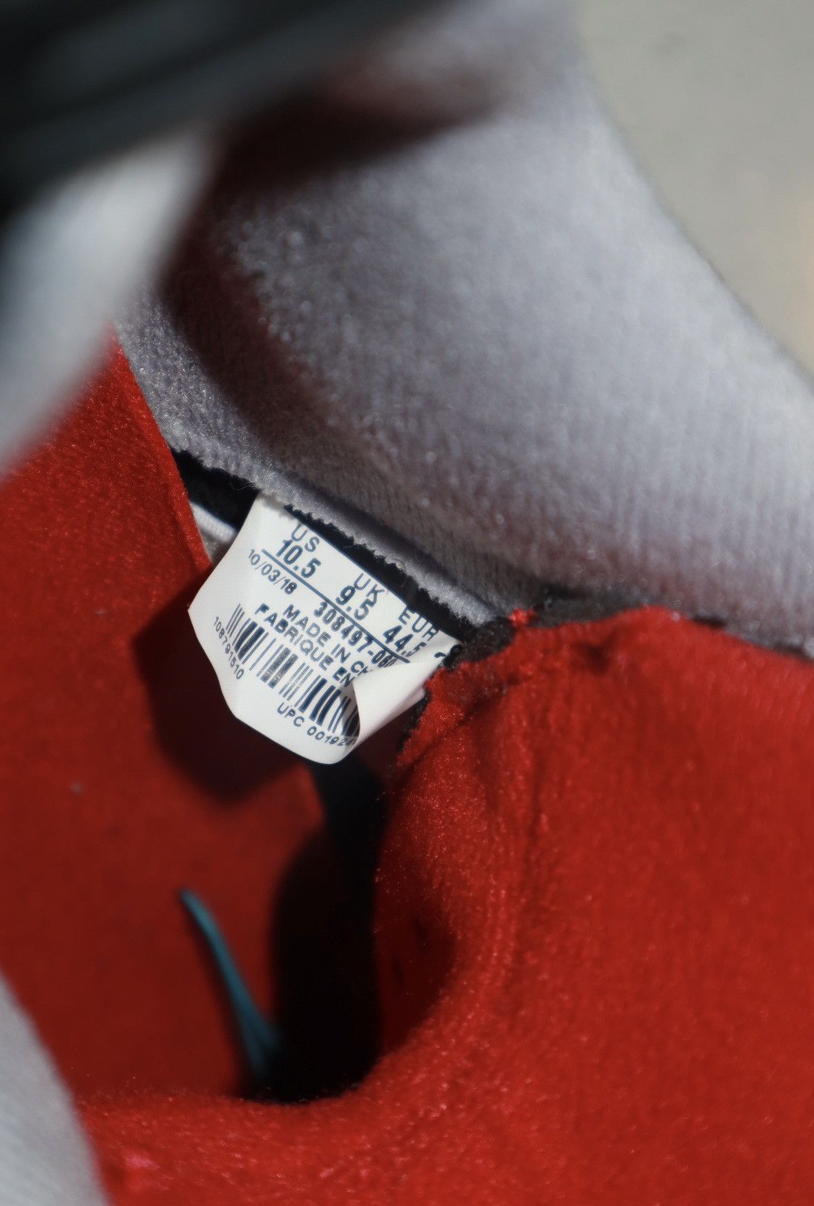 Jordan Brand × Nike Jordan Retro 4 Bred Size US 10.5 / EU 43-44 - 6 Thumbnail