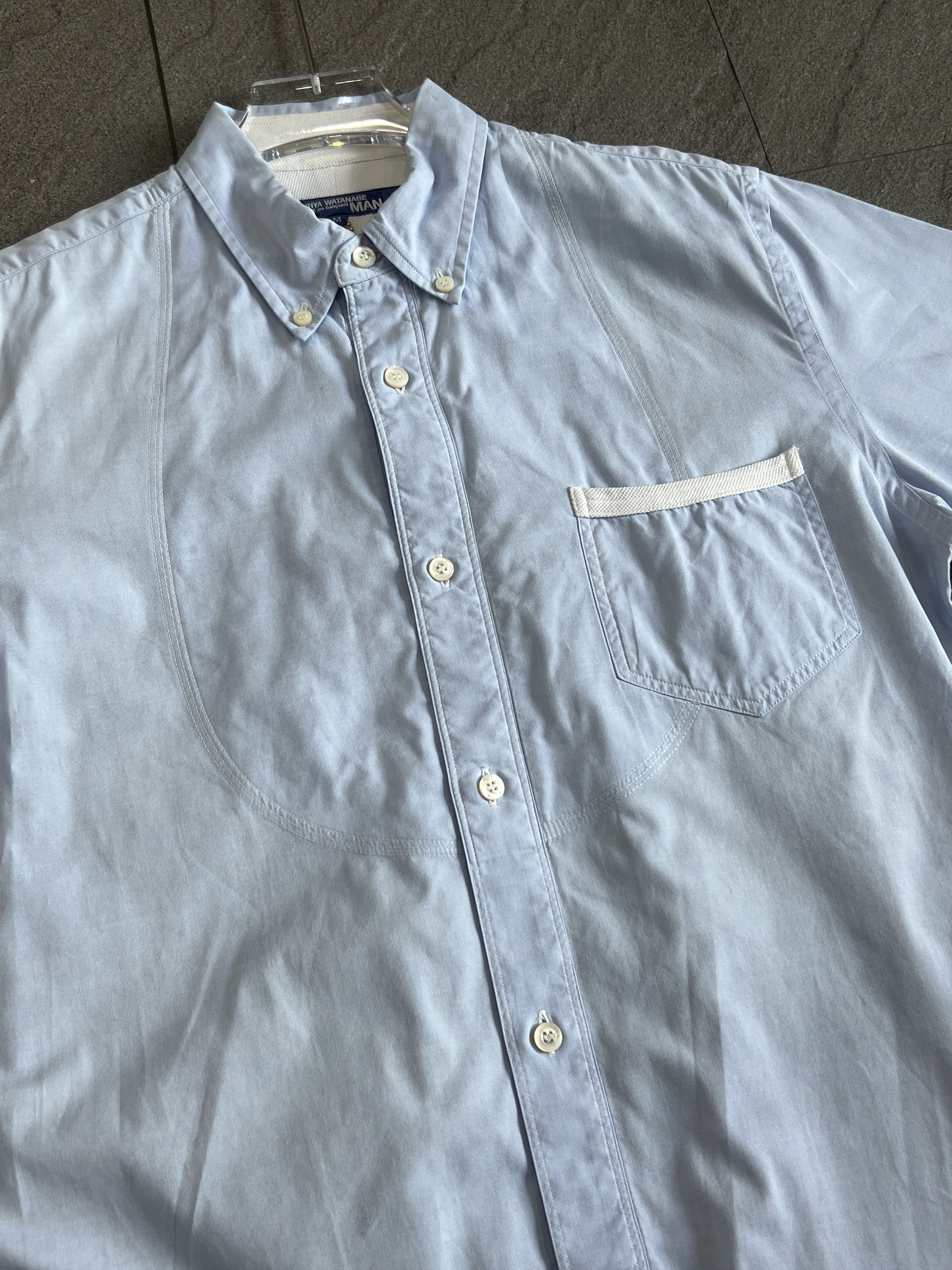 Junya Watanabe Comme des Garçons Junya Watanabe short-sleeved shirt Size US M / EU 48-50 / 2 - 3 Thumbnail