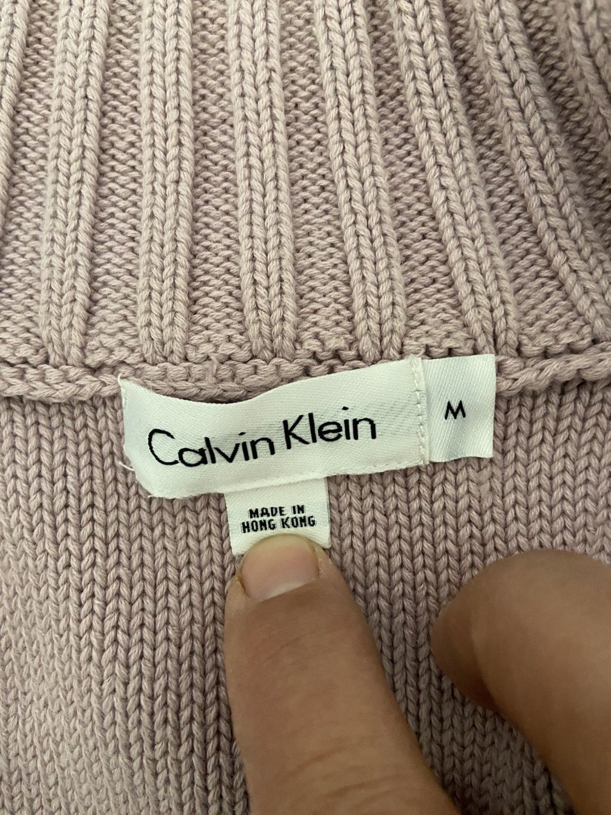 Calvin Klein × Designer × Vintage Very rare find! Cute Vintage Deadstock Calvin Klein cardigan Size M / US 6-8 / IT 42-44 - 12 Thumbnail