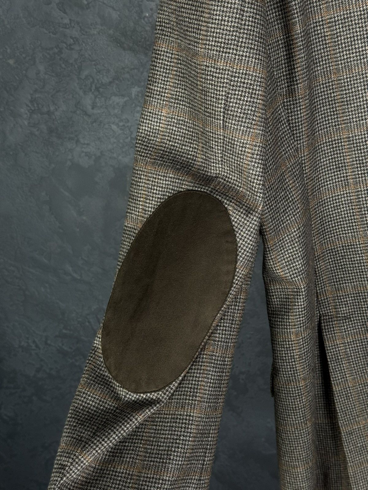 Hackett Men's Hackett London Loro Piana Wool Check Blazer Jacket Size US XL / EU 56 / 4 - 10 Thumbnail