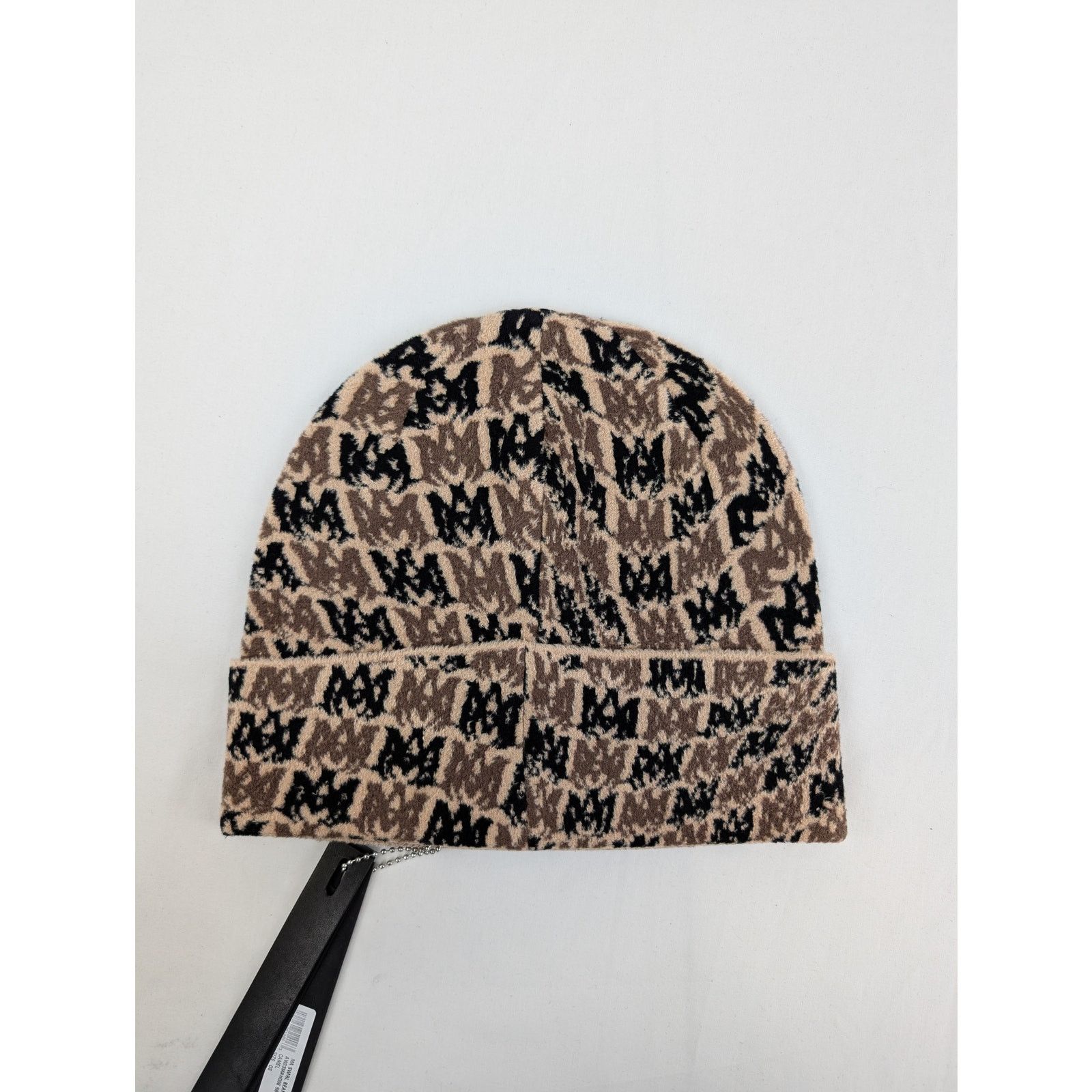 Amiri o1rshd1 Q:4 / Size: OS / MA Swirl Beanie Cap / Hat in Camel Size ONE SIZE - 1 Thumbnail