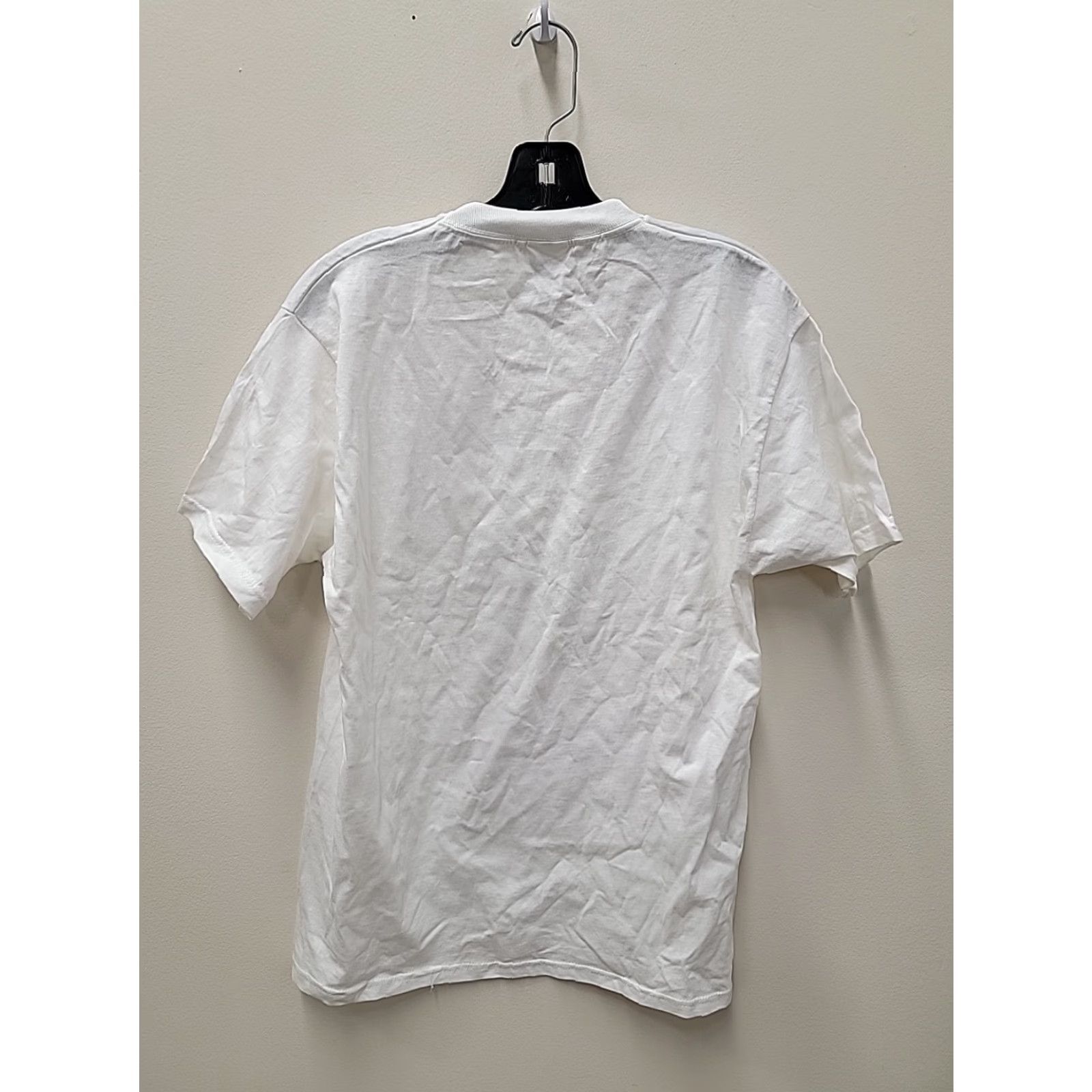 Fruit Of The Loom Fruit of the Loom Mens T-Shirt White 100% Cotton L Graphic Art Regular Chest 21 Length 28 Vintage False Size US L / EU 52-54 / 3 - 4 Thumbnail