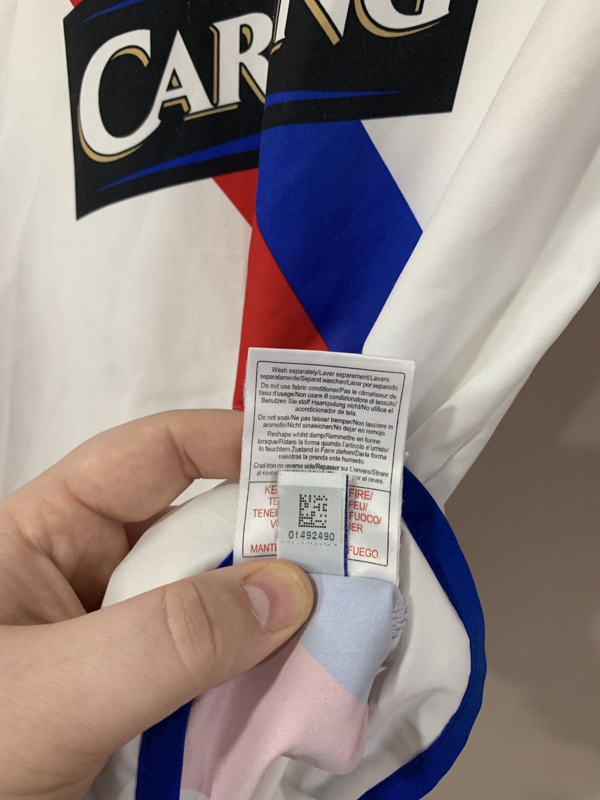 Diadora × Vintage Rangers Glasgow 2004 Away Football Shirt Diadora Vintage Size US S / EU 44-46 / 1 - 11 Thumbnail