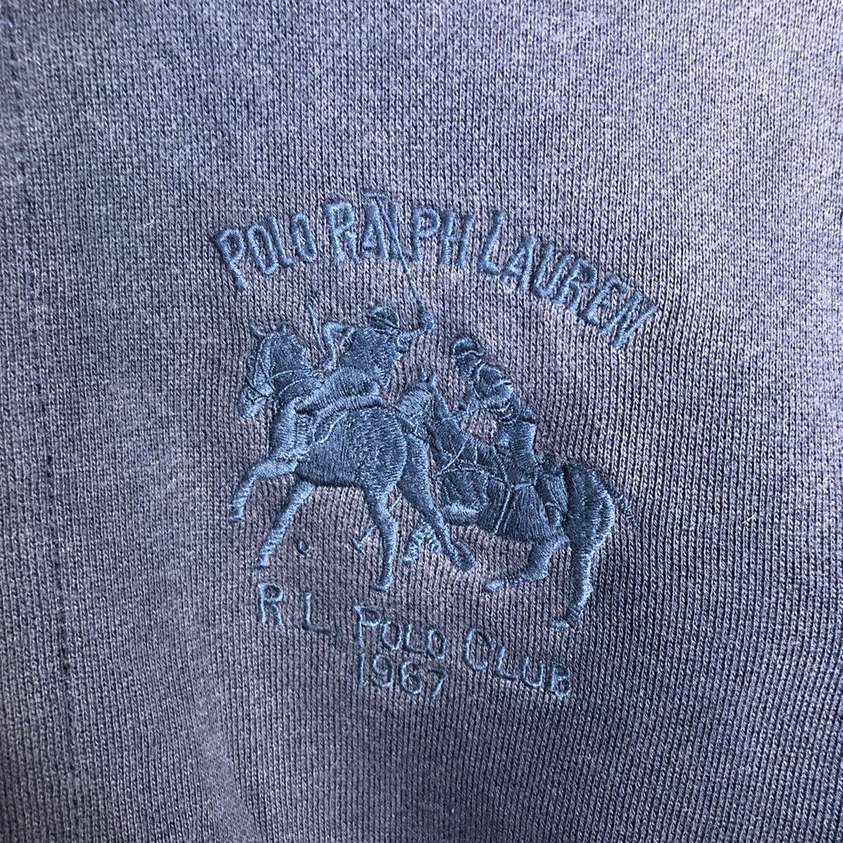 Ralph Lauren RL Ralph Lauren faded Blue vintage sweater Hoddie #A471 Size S / US 4 / IT 40 - 12 Thumbnail