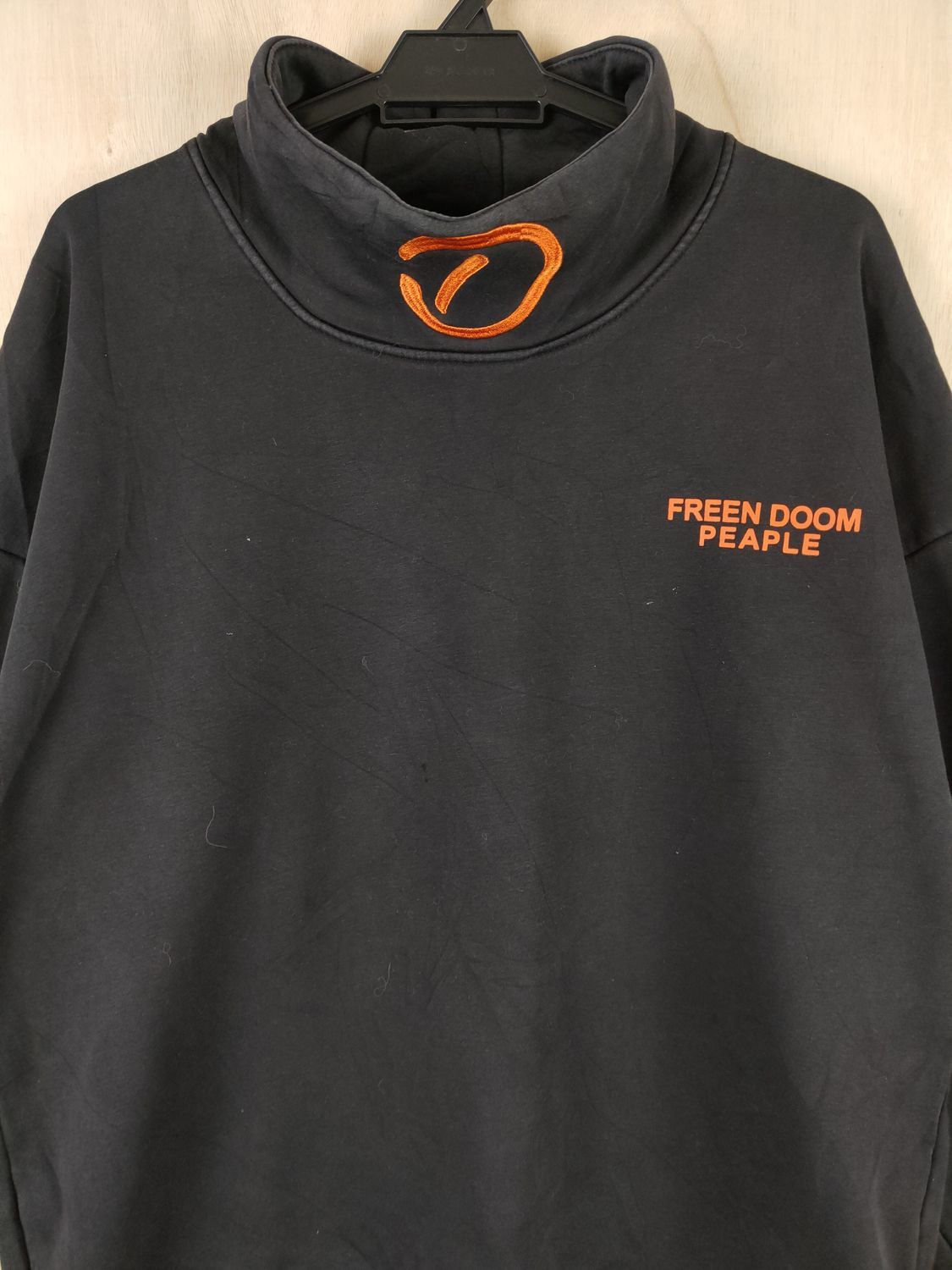 Japanese Brand Japan freen doom peaple Black Sweatshirts #S2627 Size US L / EU 52-54 / 3 - 17 Thumbnail
