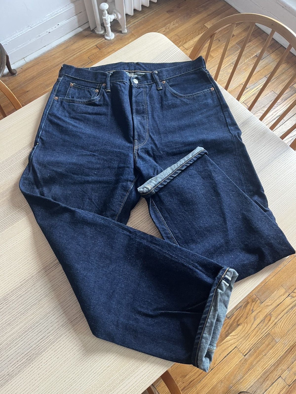 Jelado Jelado 'Age of Longing' 301 XX Denim Jean One Wash Size US 35 - 2 Thumbnail