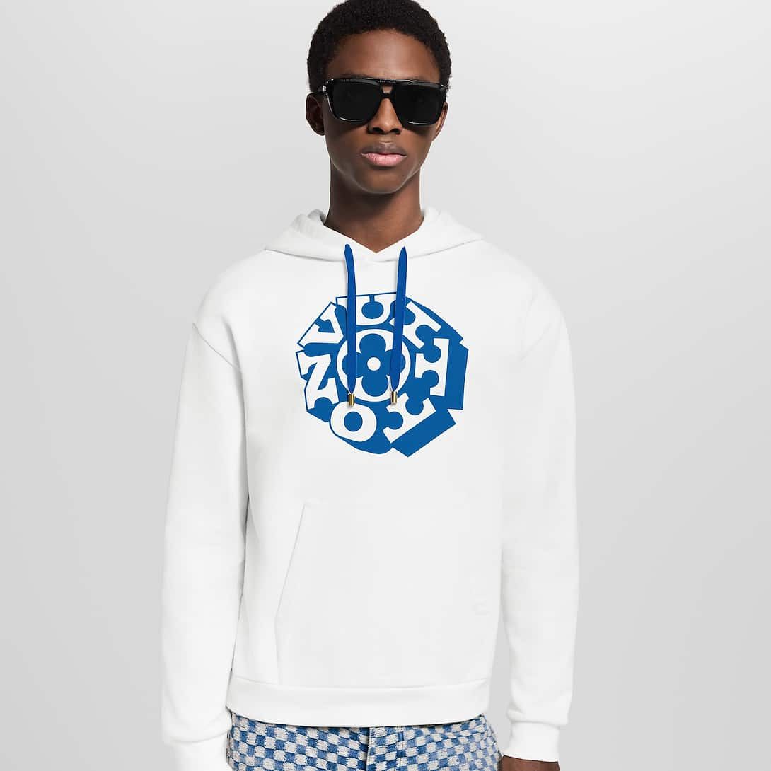 Louis Vuitton Printed Signature Hoodie Size US M / EU 48-50 / 2 - 2 Thumbnail