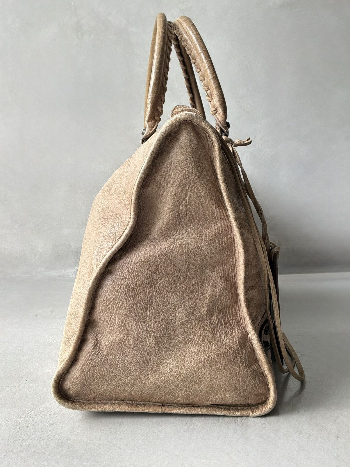 Balenciaga Balenciaga - City ‘Work’ - Brown Lambskin Bag Size ONE SIZE - 9 Thumbnail