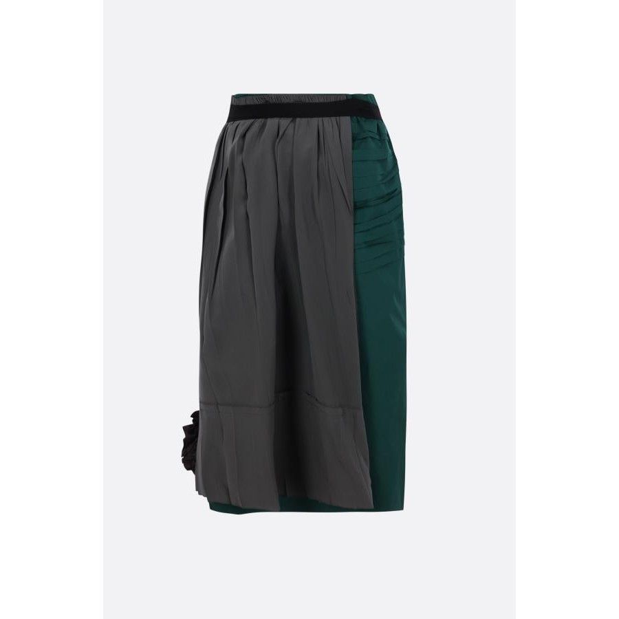 Prada PRADA Patchwork Asymmetric Skirt New & Authentic (Women's si Size 27" / US 4 / IT 40 - 2 Thumbnail