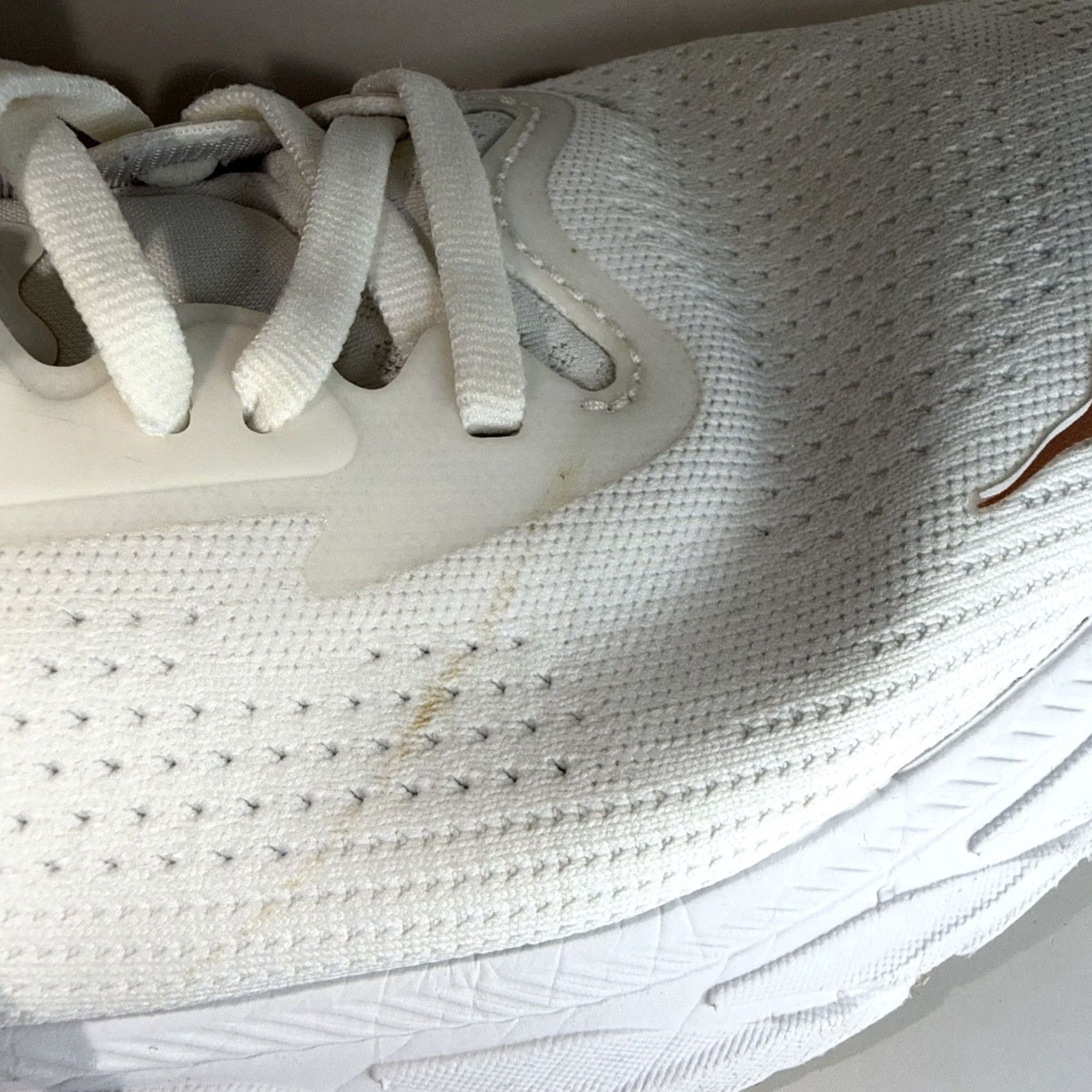 Vintage Hoka One One Arahi 7 White Rose Gold Running Sneakers Size 9B Women’s"} Size US 8 / IT 38 - 3 Thumbnail