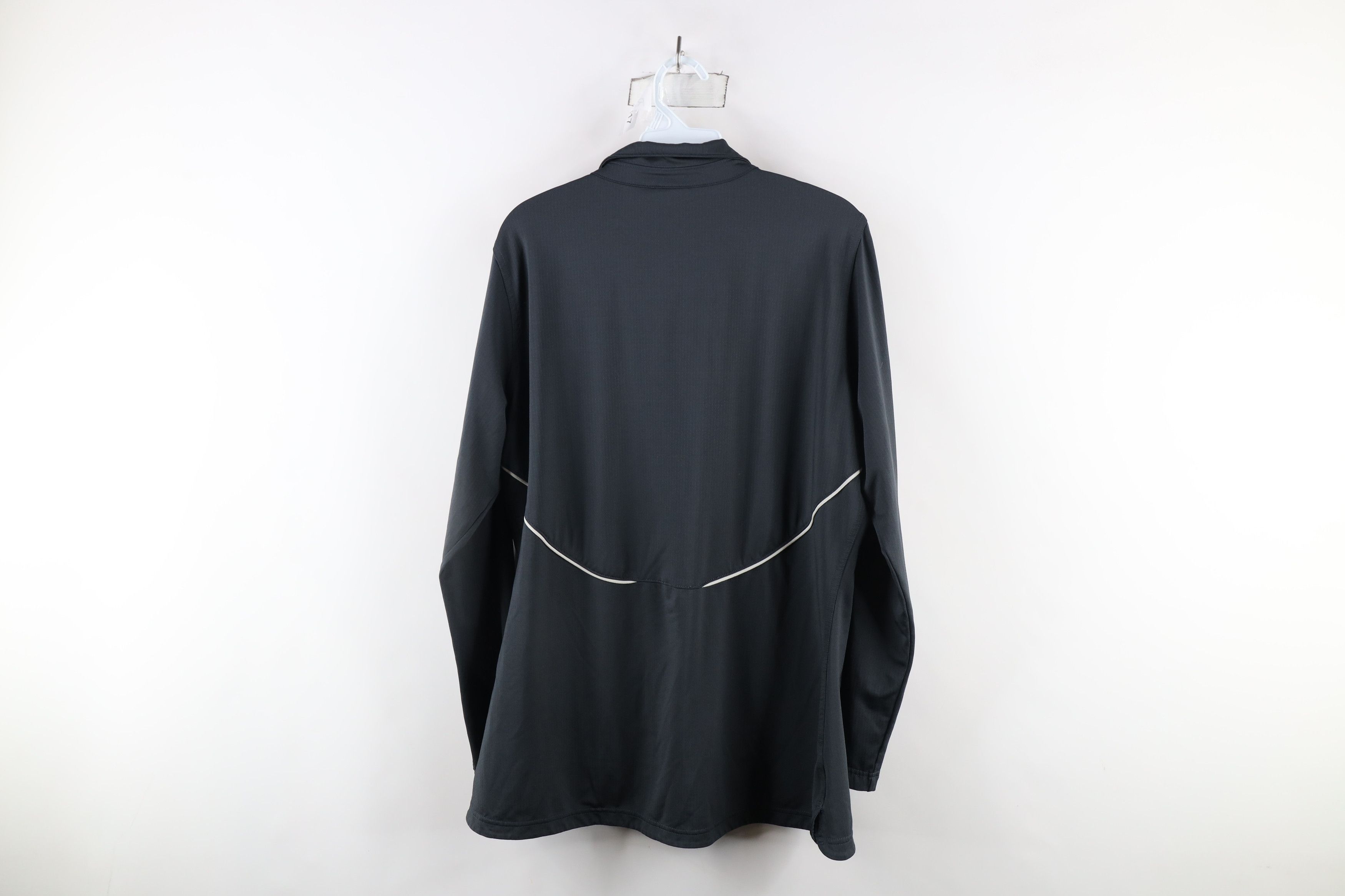 Nike × Vintage Nike Mini Swoosh Villanova University Half Zip Polo Shirt Size XL / US 12-14 / IT 48-50 - 10 Thumbnail