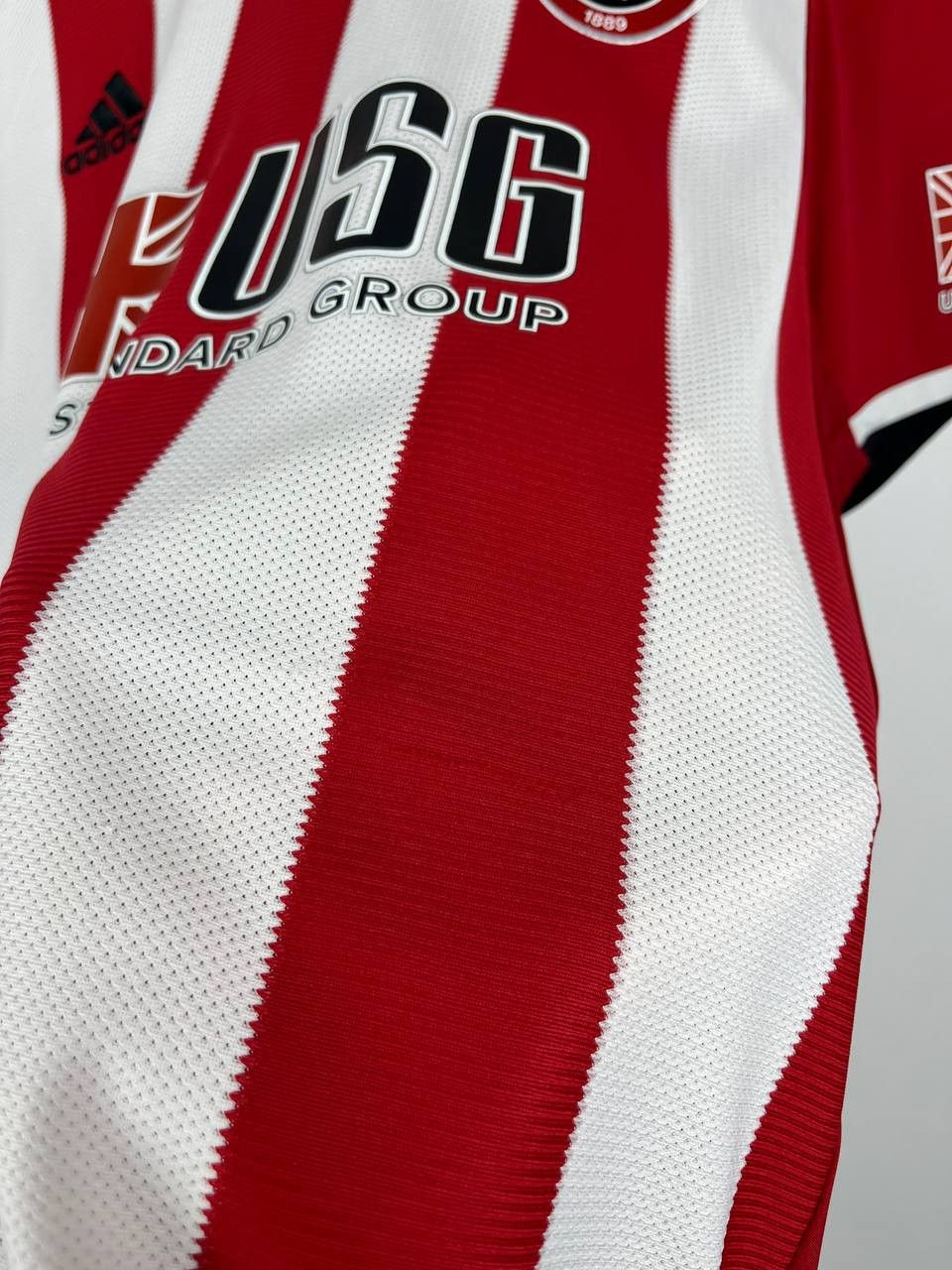 Adidas Adidas Sheffield United 2019/20 Home Football Shirt DX3763 Size US L / EU 52-54 / 3 - 8 Thumbnail
