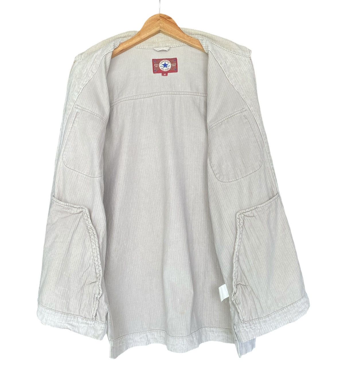 Converse × Vintage Vintage 90s CONVERSE ALL STAR Coudroy Zipper Jacket Size US M / EU 48-50 / 2 - 10 Thumbnail