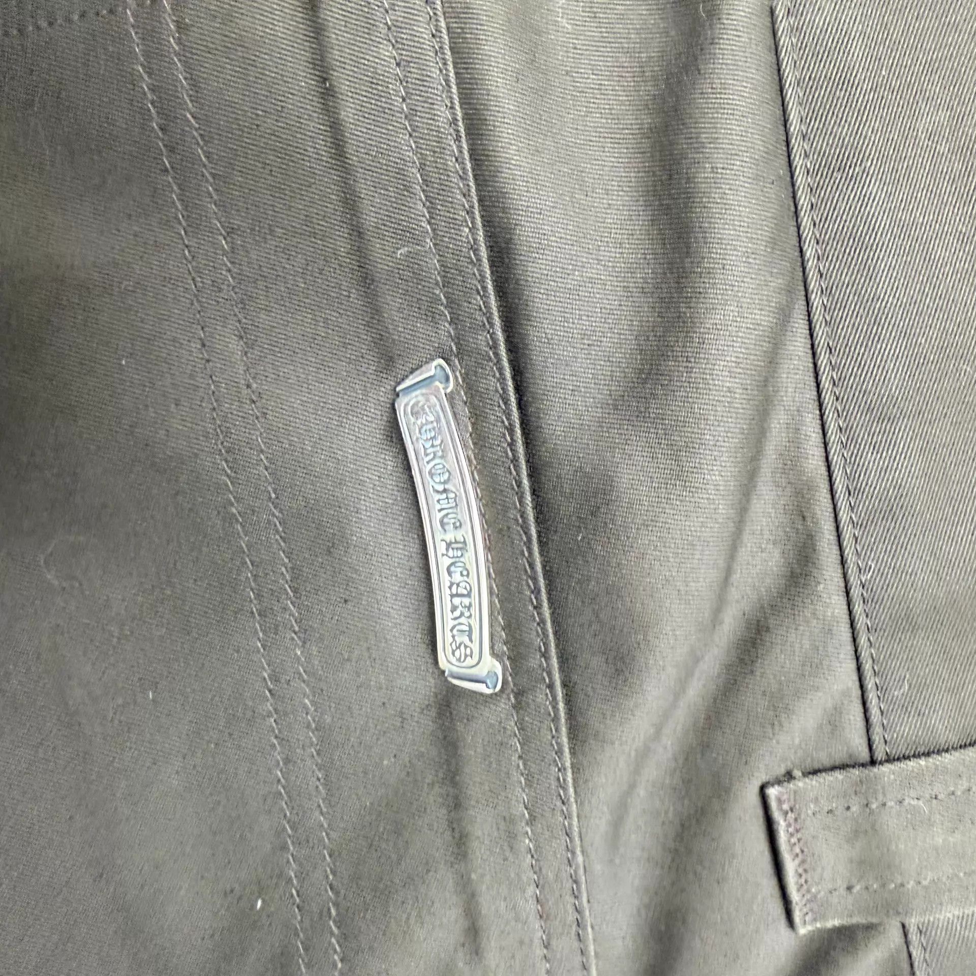 Chrome Hearts Chrome Hearts Deep Brown Lumberjack 36 (Near New, 1 Spot) Size US 36 / EU 52 - 6 Thumbnail