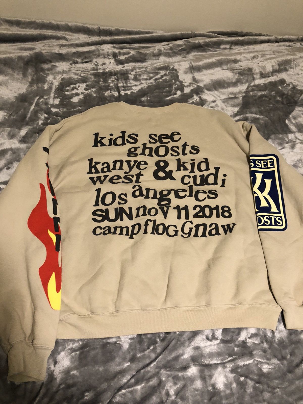 Kanye West Kid see ghost freeee crewneck Size US XL / EU 56 / 4 - 6 Thumbnail
