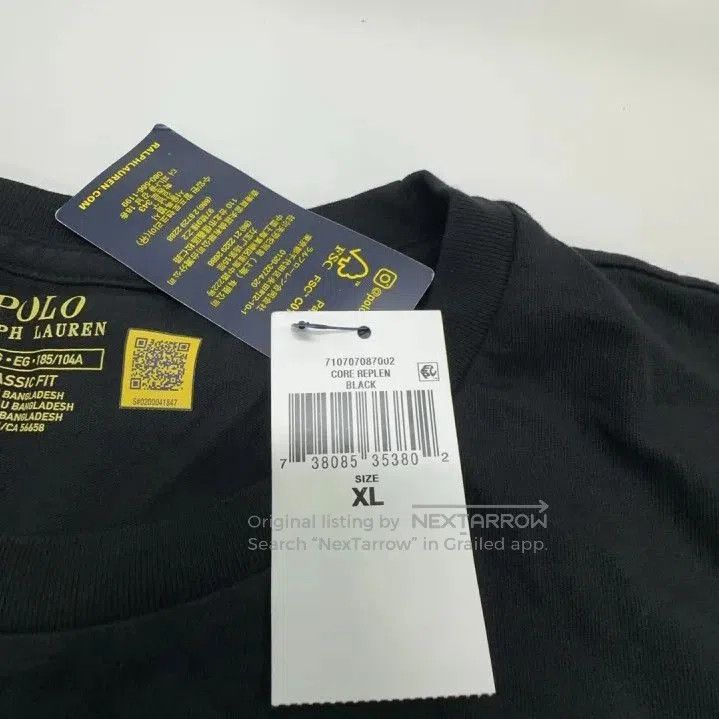 Polo Ralph Lauren Polo Ralph Lauren Solid Pony Logo Short Sleeve T. Size US XL / EU 56 / 4 - 3 Thumbnail