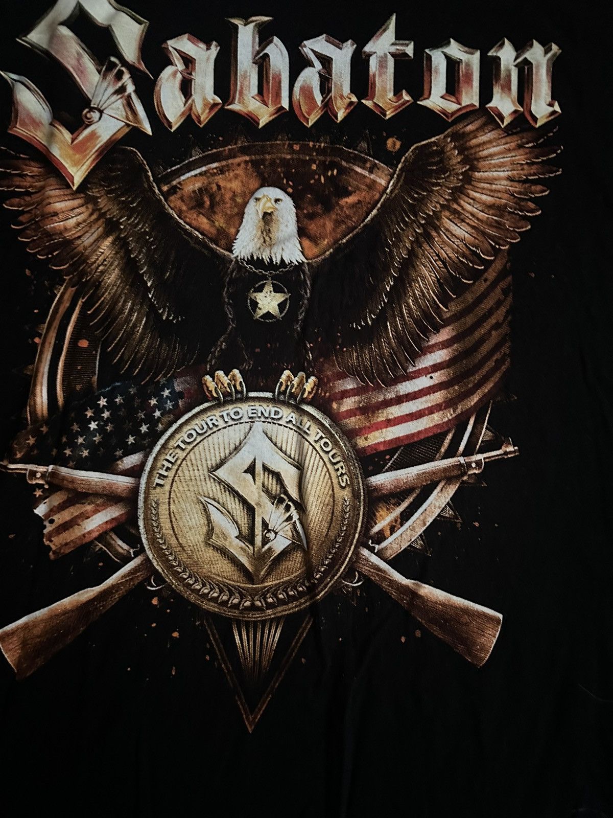 Vintage Sabaton The Tour to End All Tours Eagle Size US XL / EU 56 / 4 - 2 Thumbnail