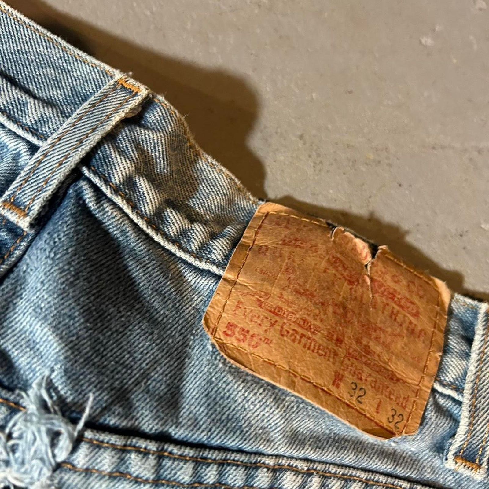 Levi's 90s levis 550 light Size US 36 / EU 52 - 4 Thumbnail