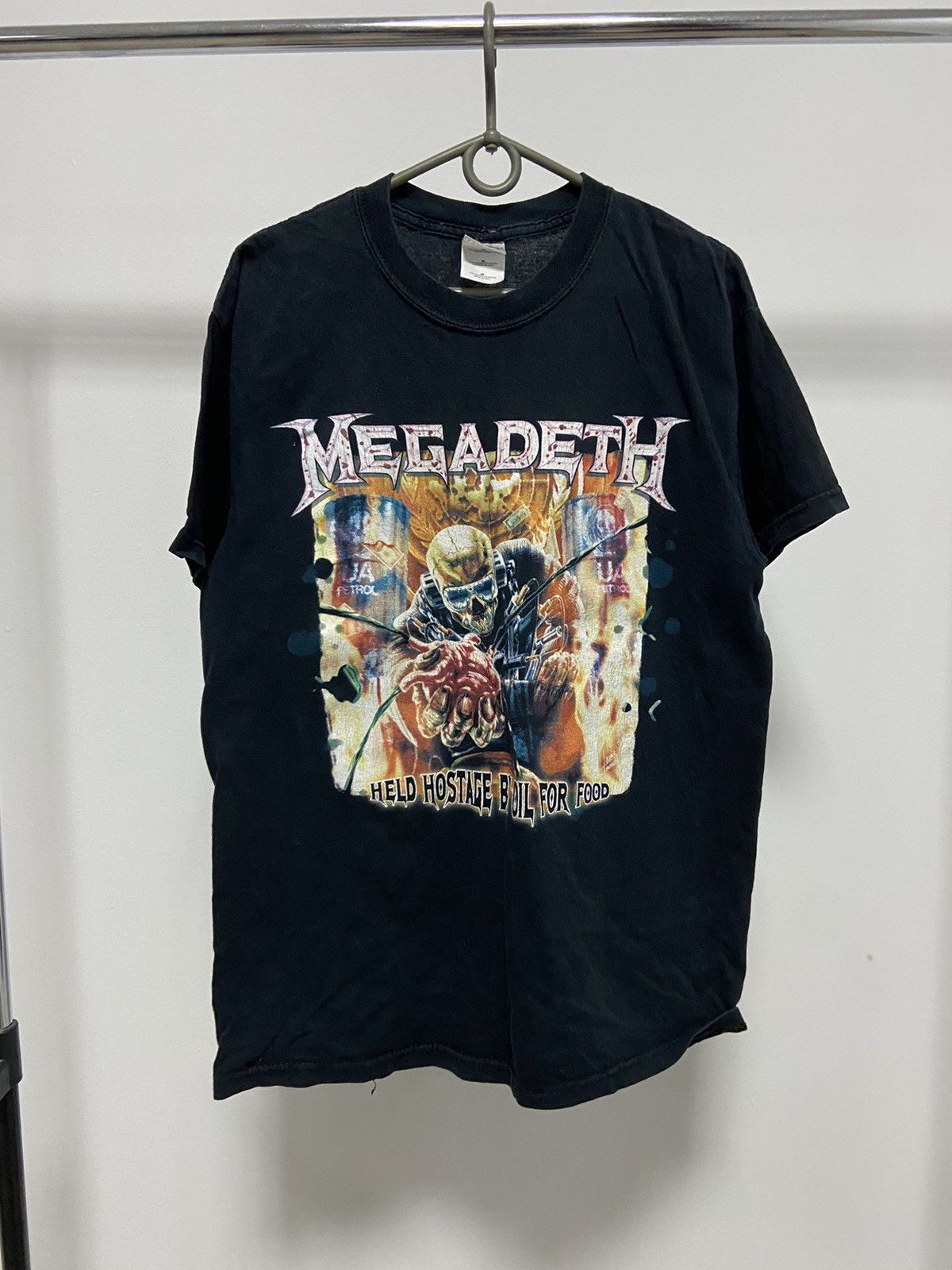 Megadeth × Vintage Megadeth Vintage Tour T Shirt 2007 Big Logo Rock Tee Size US M / EU 48-50 / 2 - 1 Thumbnail
