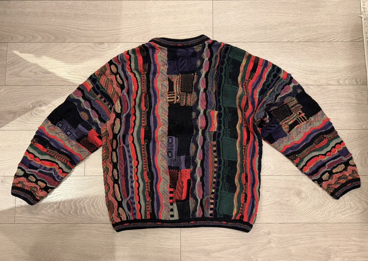 Tundra Canada Tundra Sweater Mens Large Textured 3D Coogi Style Canada Size US L / EU 52-54 / 3 - 2 Thumbnail