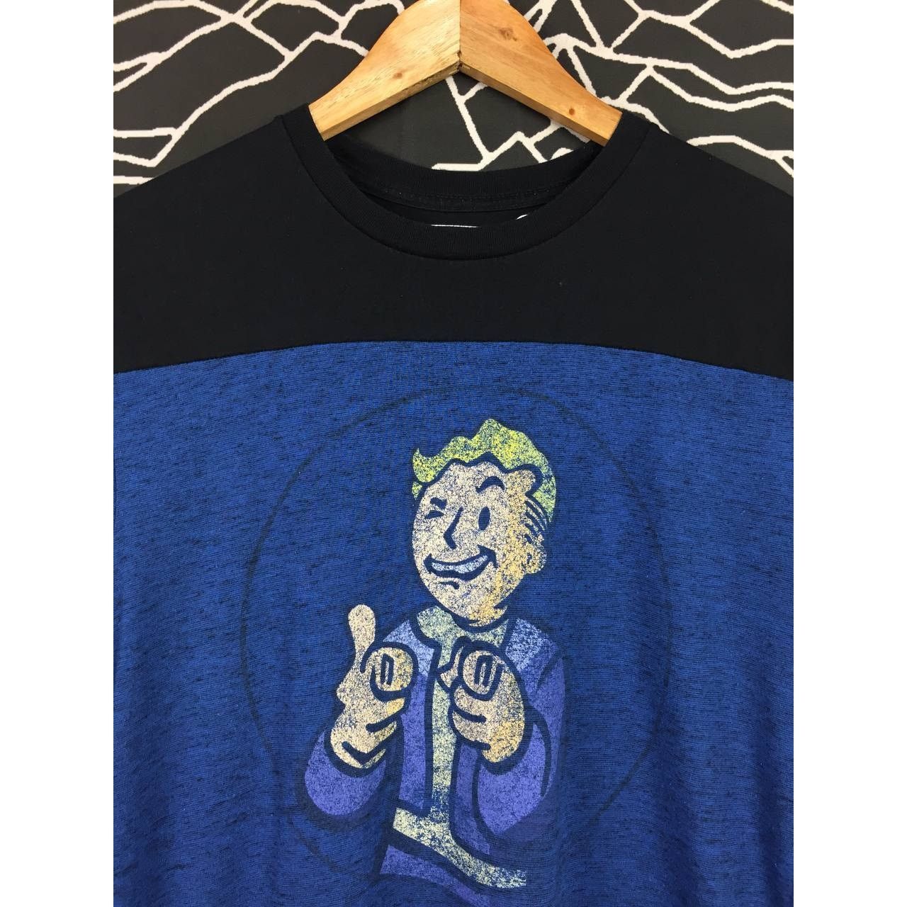Playstation × The Game Fallout 4 Vault Boy Bethesda Xbox PlayStation Video Game Tee Size US M / EU 48-50 / 2 - 3 Thumbnail