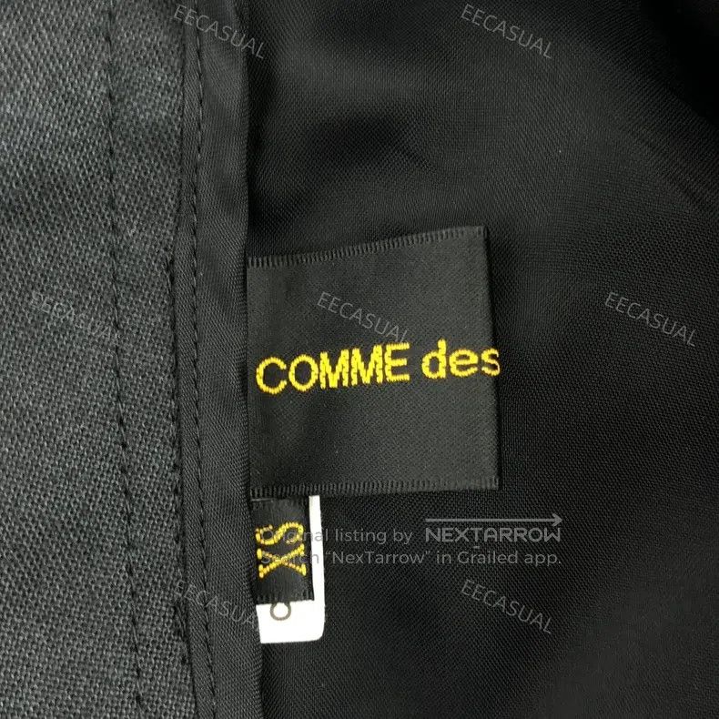 Comme des Garcons Comme Des Garcons Reconstructed pleated long coat, Black a Size XS / US 0-2 / IT 36-38 - 4 Thumbnail