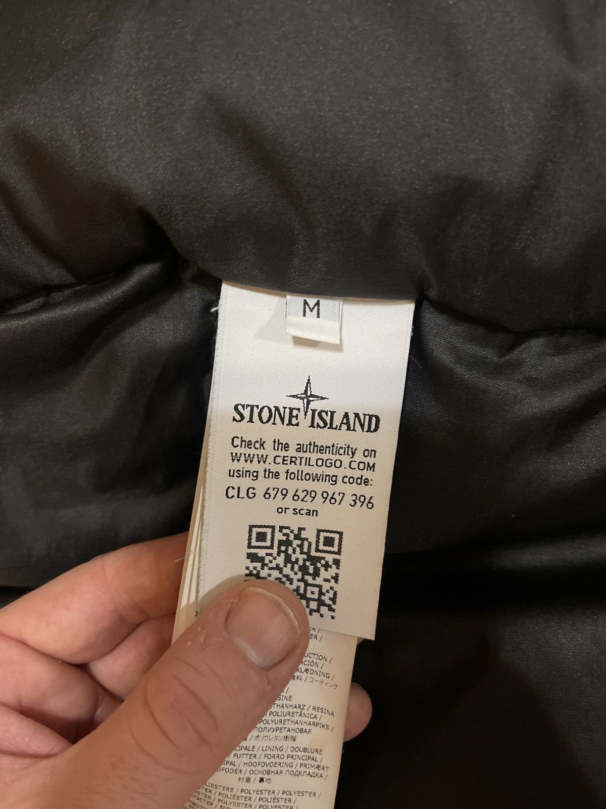 Stone Island × Supreme Stone Island x Supreme stampato puffy jacket size M Size US M / EU 48-50 / 2 - 8 Thumbnail