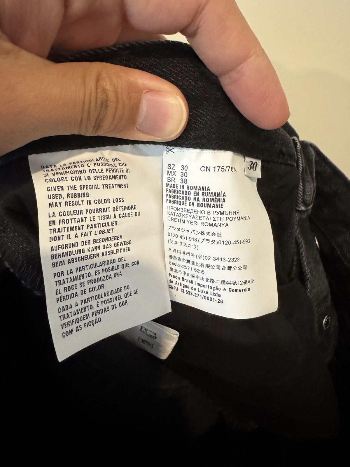 Prada Five pocket washed denim prada bottega Size US 30 / EU 46 - 6 Thumbnail