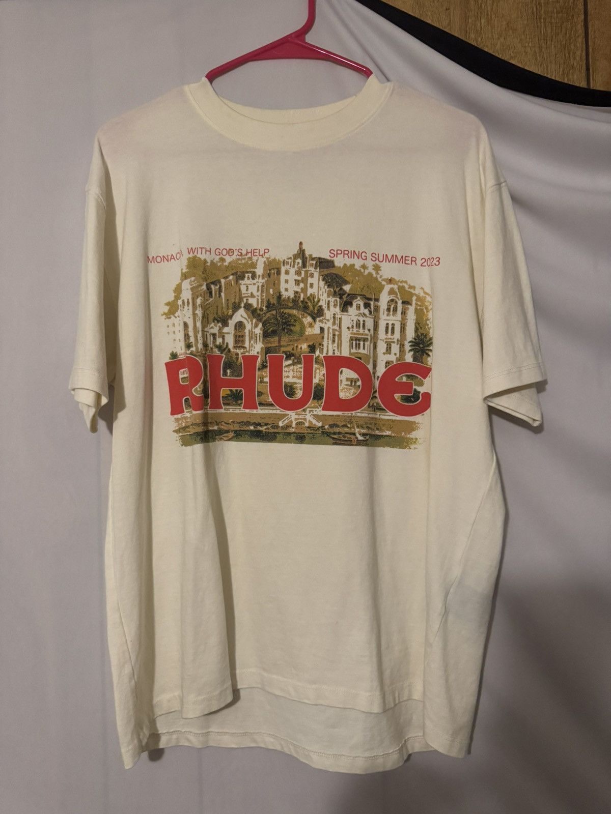 Rhude Rhude “Monaco” Tee Size US S / EU 44-46 / 1 - 1 Thumbnail