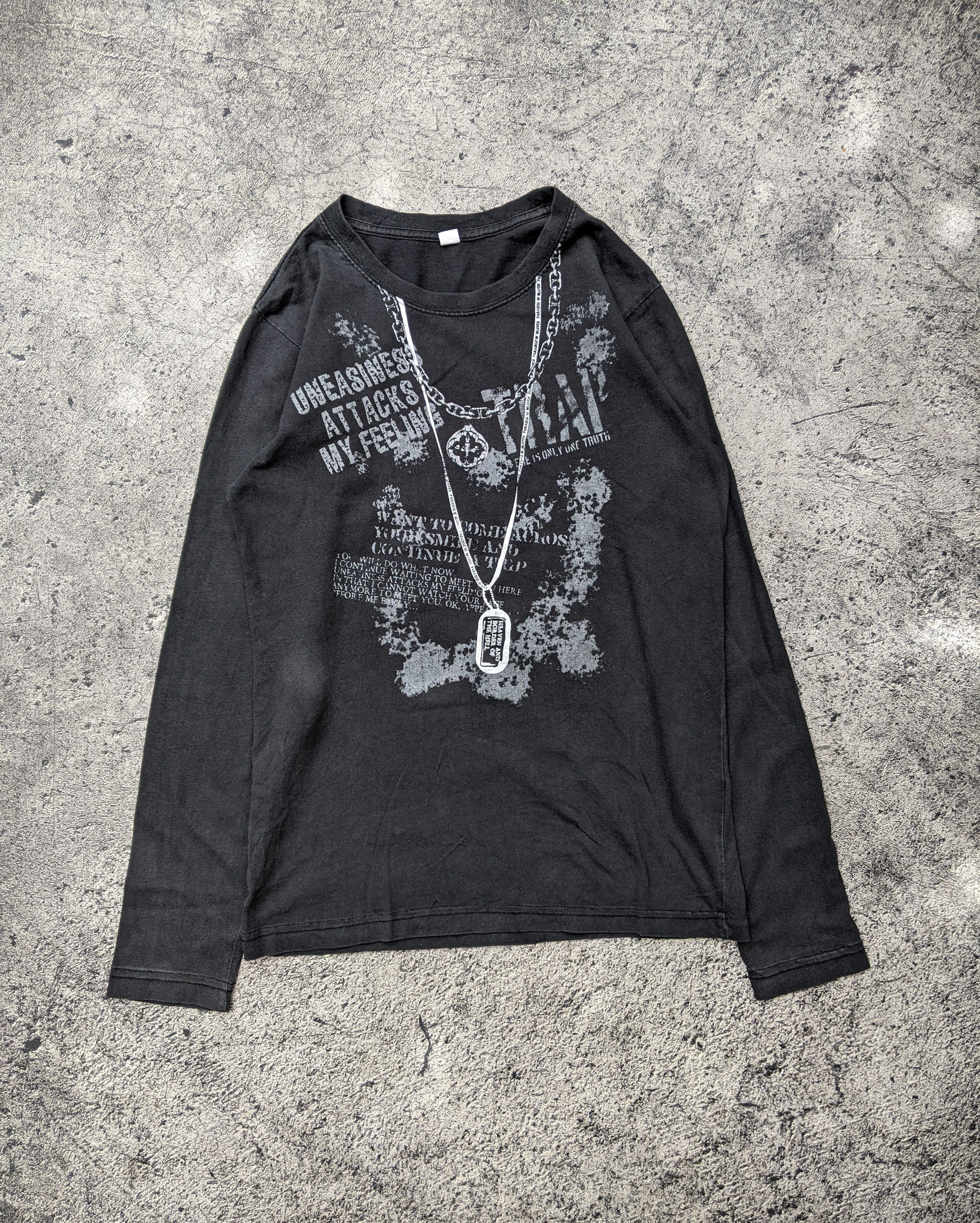 Japanese Brand Japanese Brand Chain Laces Dog Tag Washed Vkei Size US XS / EU 42 / 0 - 1 Thumbnail