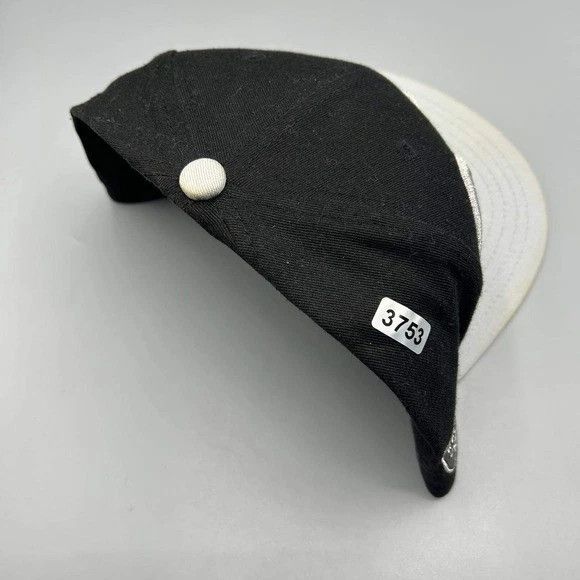New Era Las Vegas Raiders Hat Men Black Gray Snap Back Cap Cotton Size ONE SIZE - 8 Thumbnail