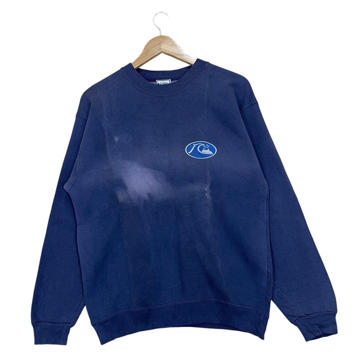 Quiksilver Vintage 90s Quiksilver Big Logo Crewneck Sweatshirt Size US M / EU 48-50 / 2 - 6 Thumbnail