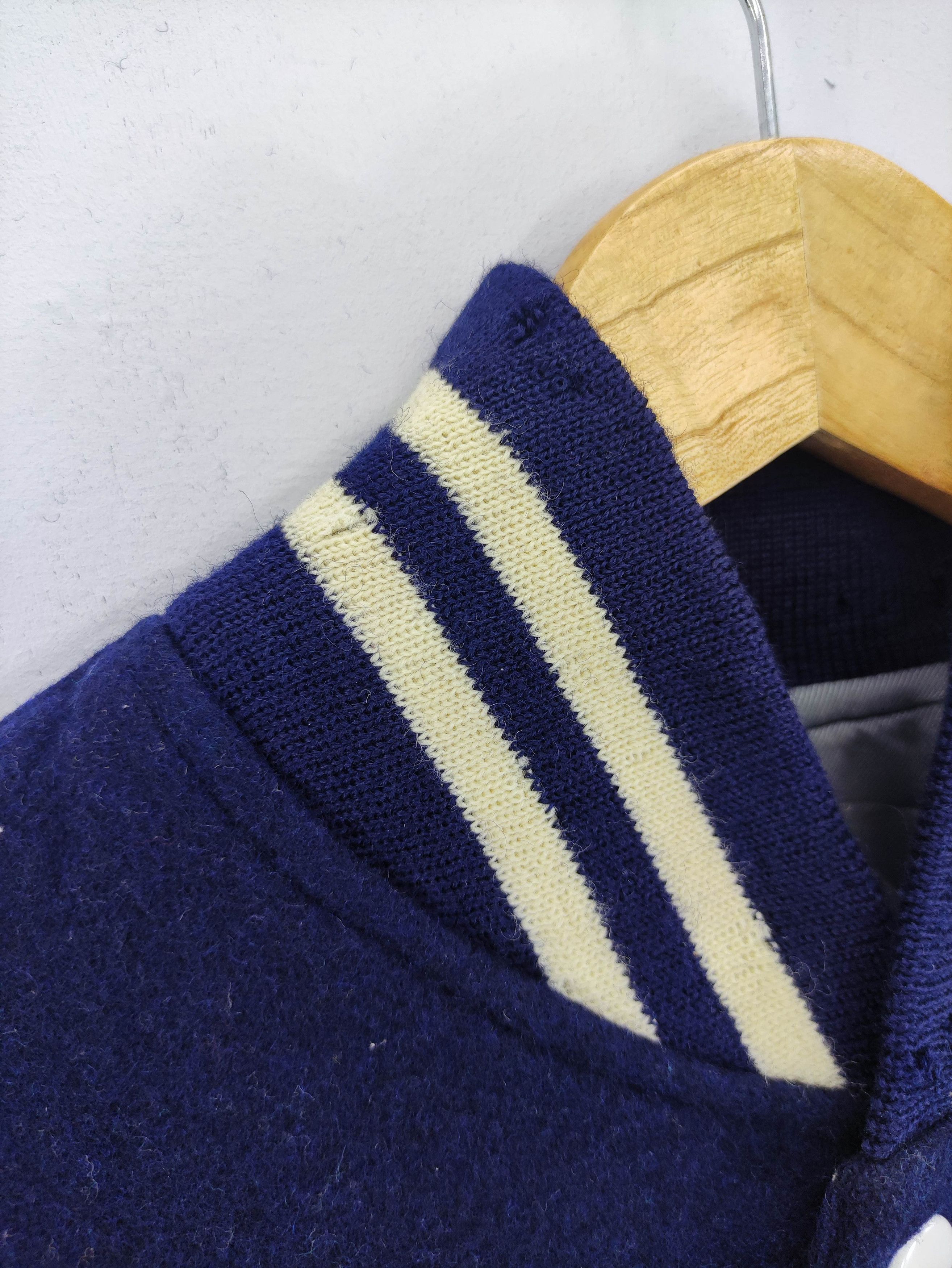 Japanese Brand Vintage Chuo Sports Varsity Wool Jacket Snap Button Size US L / EU 52-54 / 3 - 3 Thumbnail