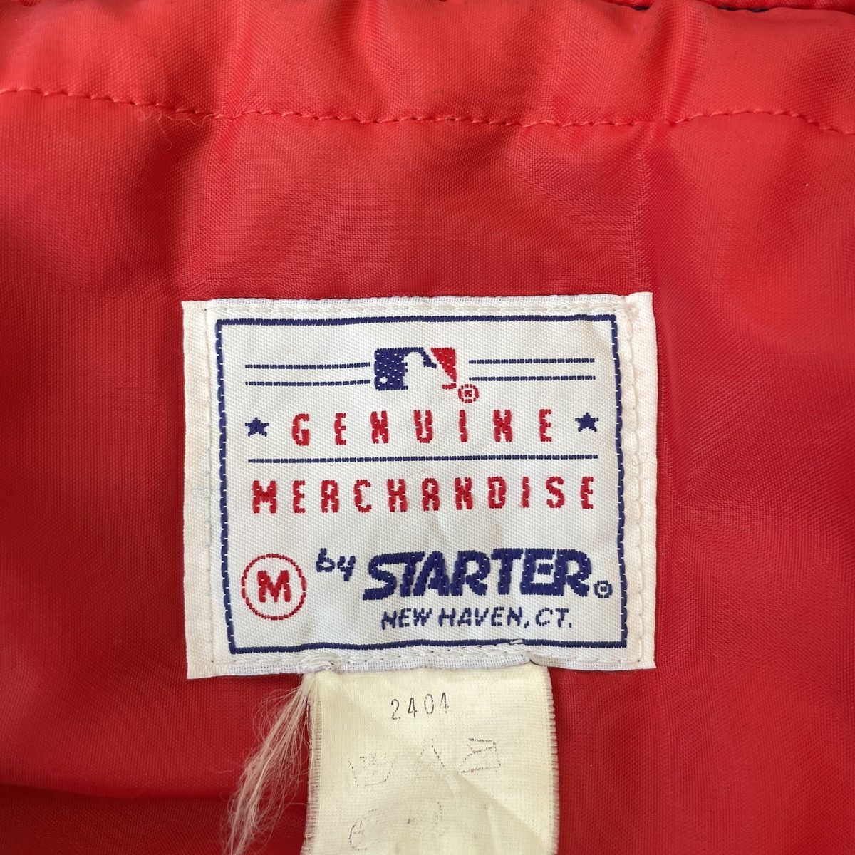 MLB × Starter VINTAGE 90s ATLANTA BRAVES STARTER JACKET Size US XL / EU 56 / 4 - 6 Thumbnail