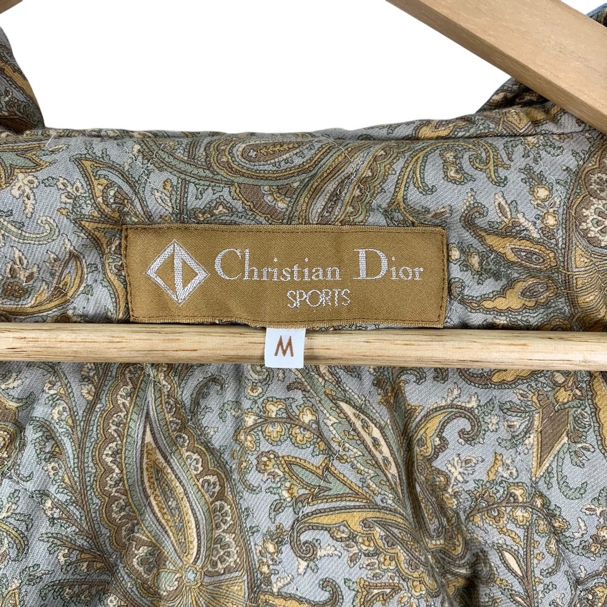 Christian Dior Monsieur Vintage CHRISTIAN DIOR SPORT Collection Paisley Jacket Size M / US 6-8 / IT 42-44 - 11 Thumbnail
