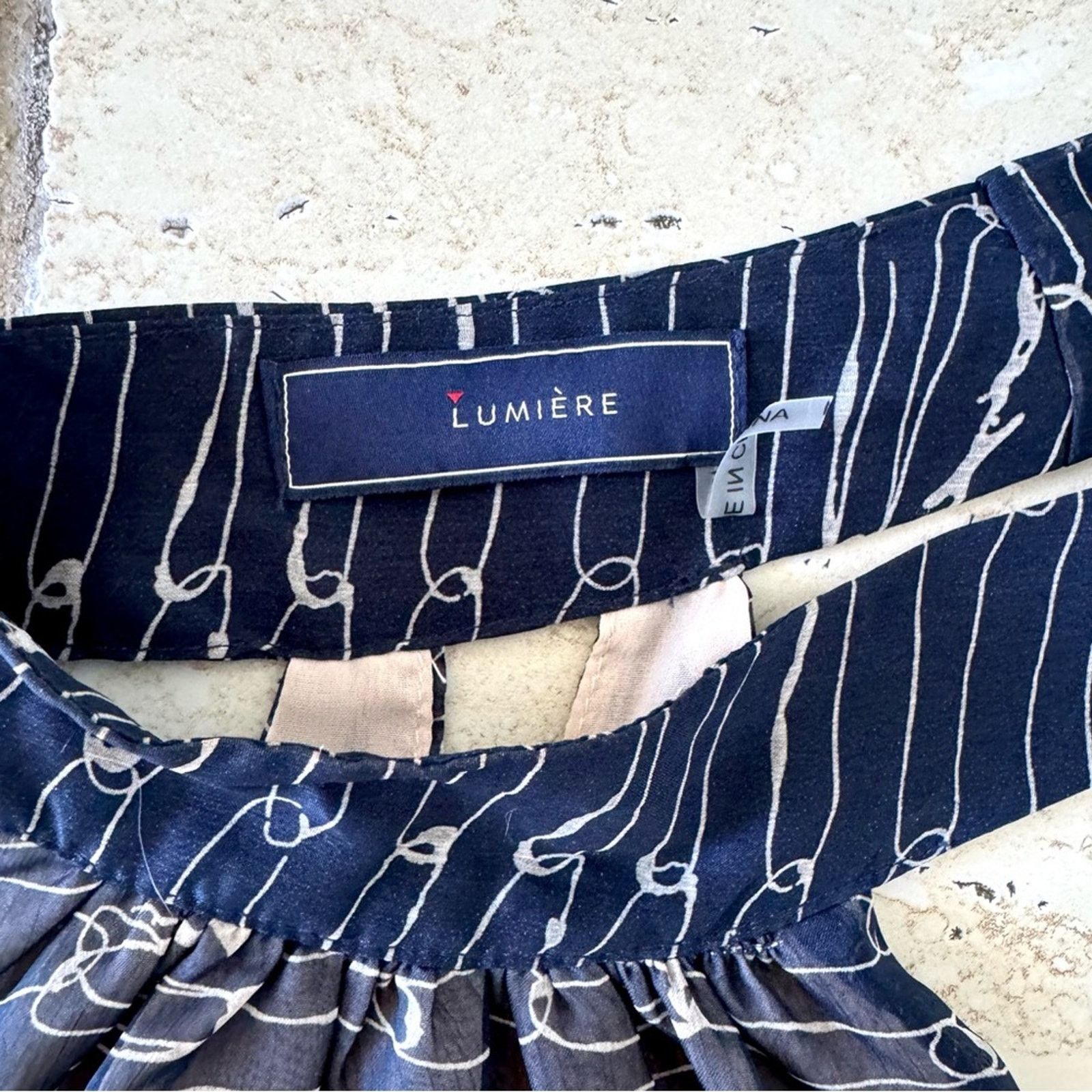 Lumieres LUMIERE Blue Dress, Size S-M Size S / US 4 / IT 40 - 8 Thumbnail