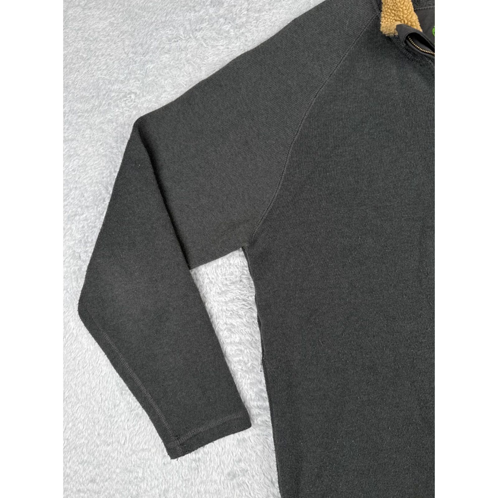 Timberland VINTAGE Timberland Sweater Men XL Gray Knit 1/4 Zip Collared Shell Logo Embroidered Pullover Knit's Fabric Polyester Casual, Workwear, Golf Mens Size US XL / EU 56 / 4 - 3 Thumbnail