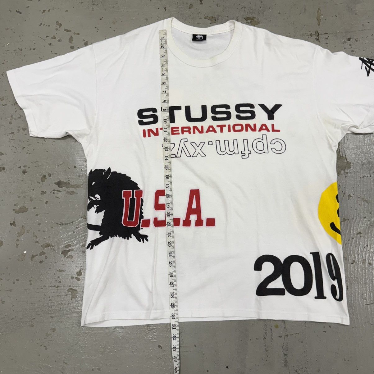Cactus Plant Flea Market × Stussy SS19 Stussy x CPFM Independence Day Tee Size US XXL / EU 58 / 5 - 10 Thumbnail