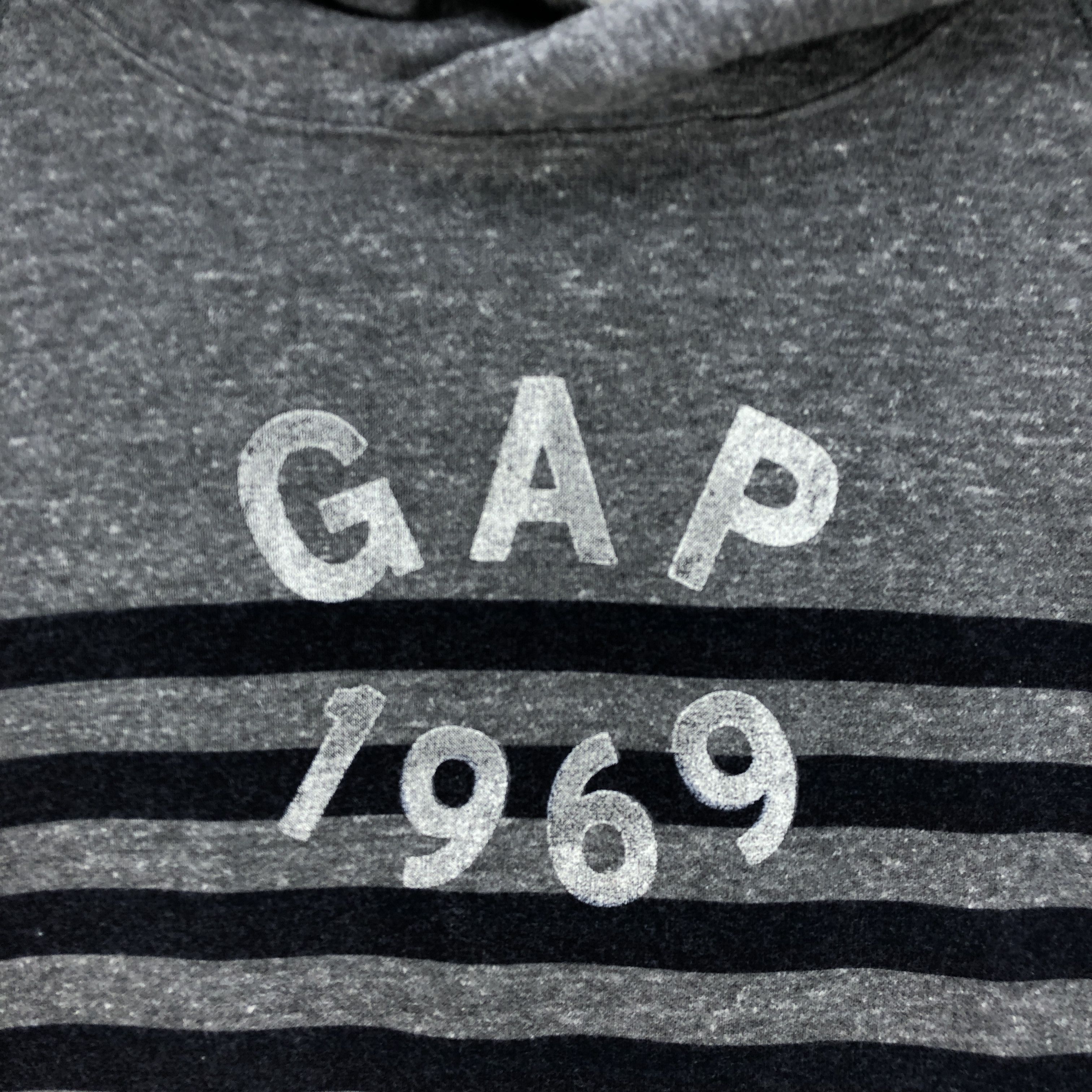 Gap Vintage Y2K Gap Hoodie Sweatshirt Stripe Gap Sweater Hooded Size US S / EU 44-46 / 1 - 4 Thumbnail