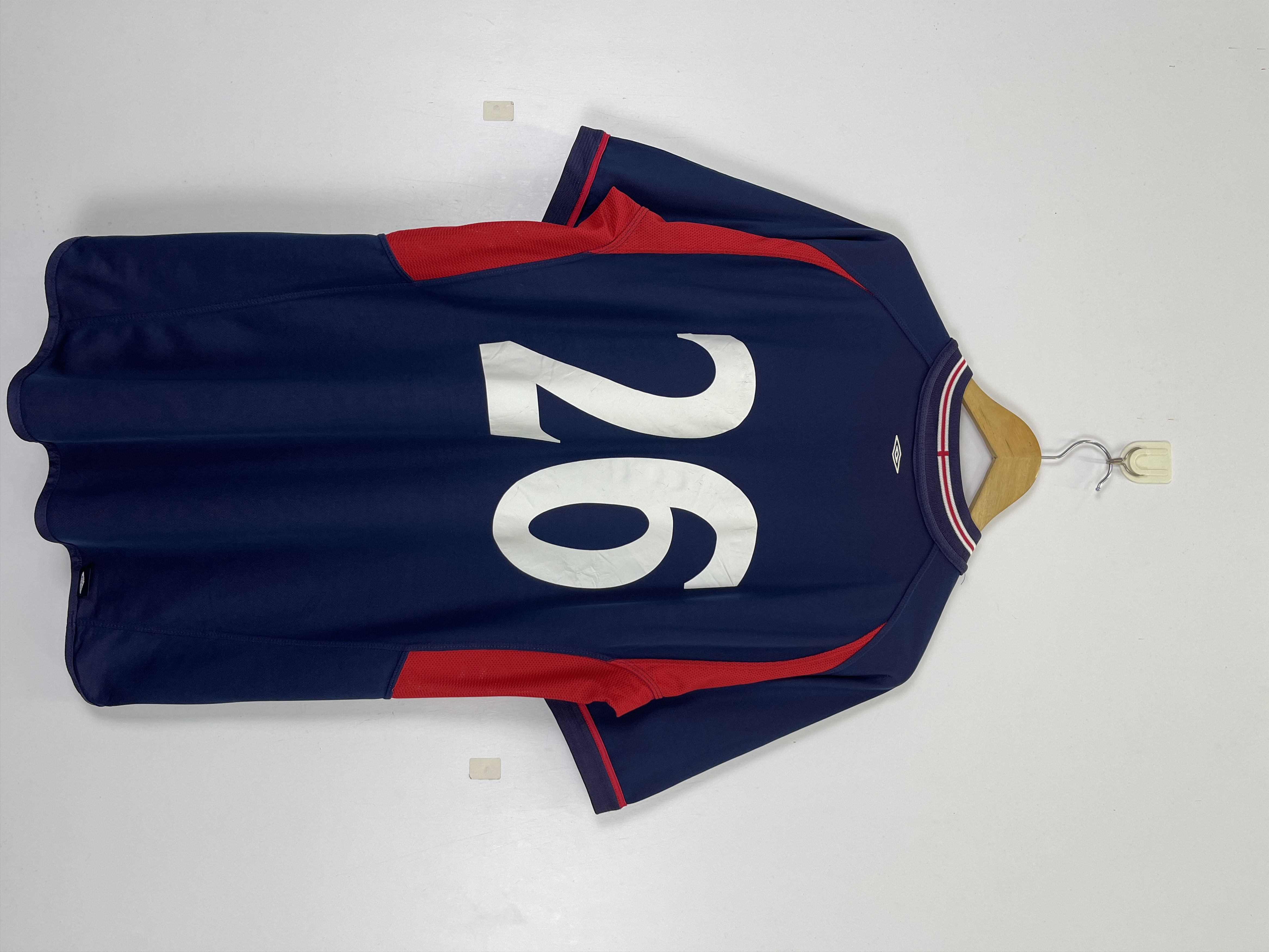 Umbro × Vintage Vtg.England Full Time March 2004 reversible Jersey TA0420 Size US XL / EU 56 / 4 - 3 Thumbnail