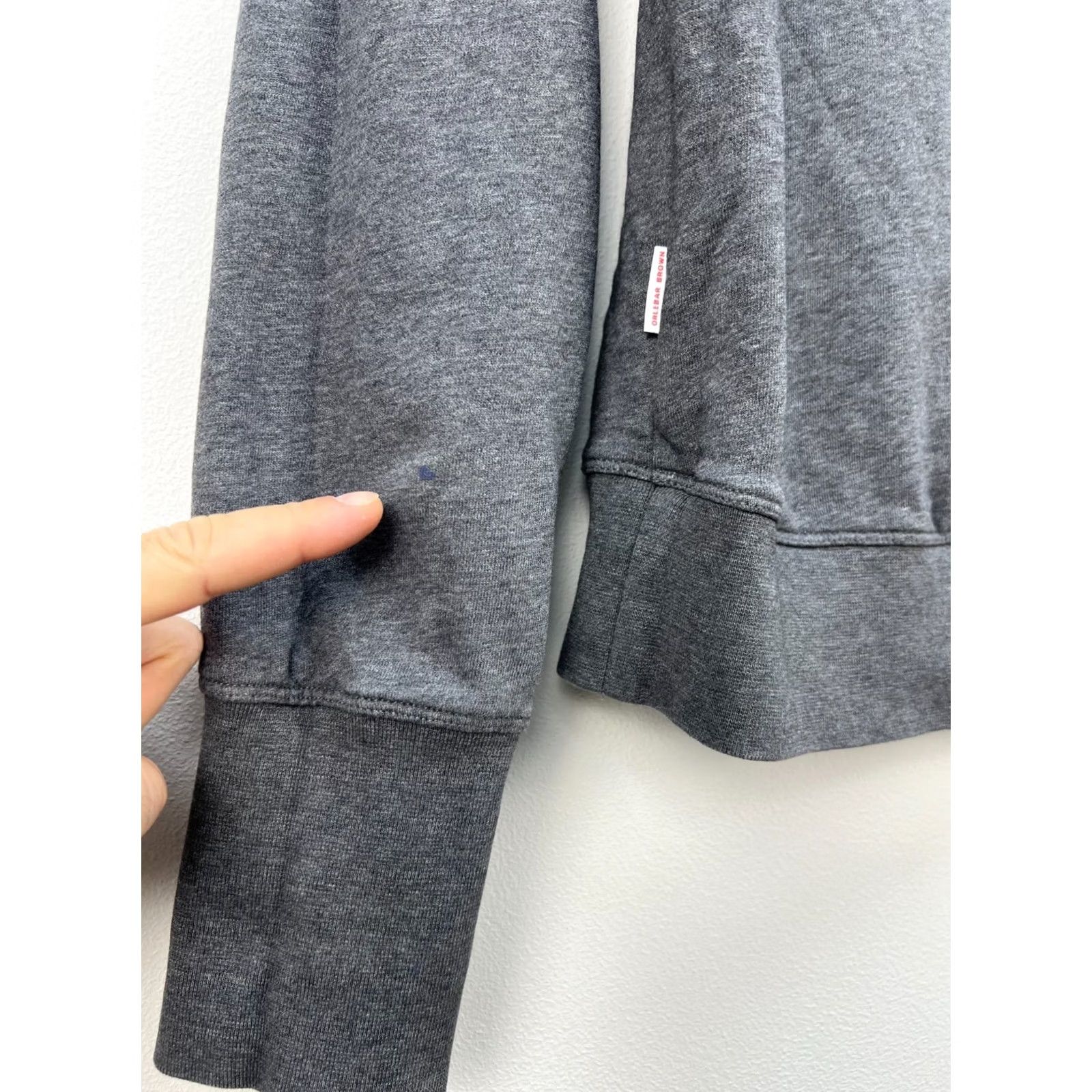 Orlebar Brown Orlebar Brown Sweatshirt Crew Neck Gray Size M Mens Pullover Long Sleeve Cotton Logo Regular Fit Size US M / EU 48-50 / 2 - 8 Thumbnail