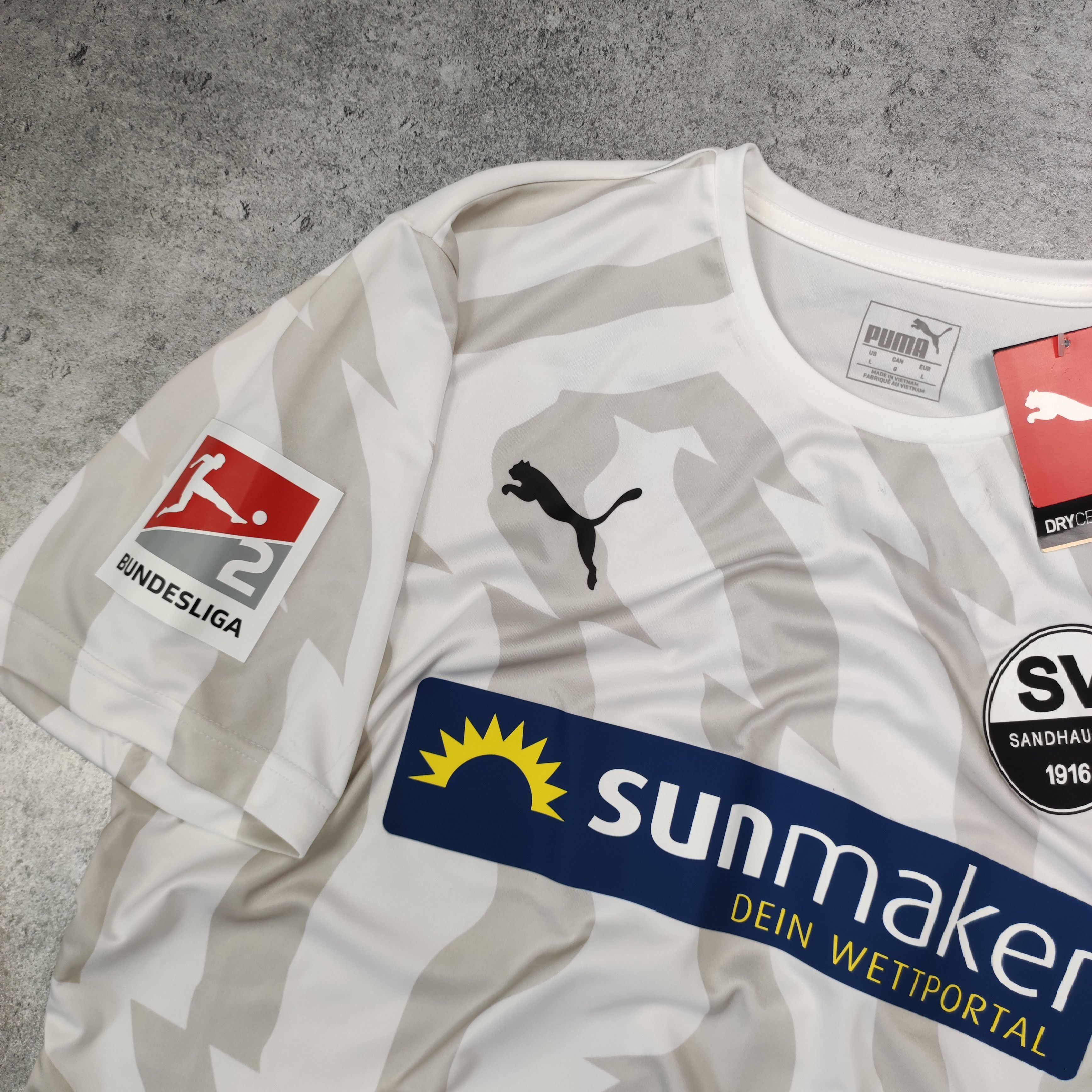 Other RARE #11 Bouhadouz SV Sandhausen Match Football Jersey Size US L / EU 52-54 / 3 - 5 Thumbnail
