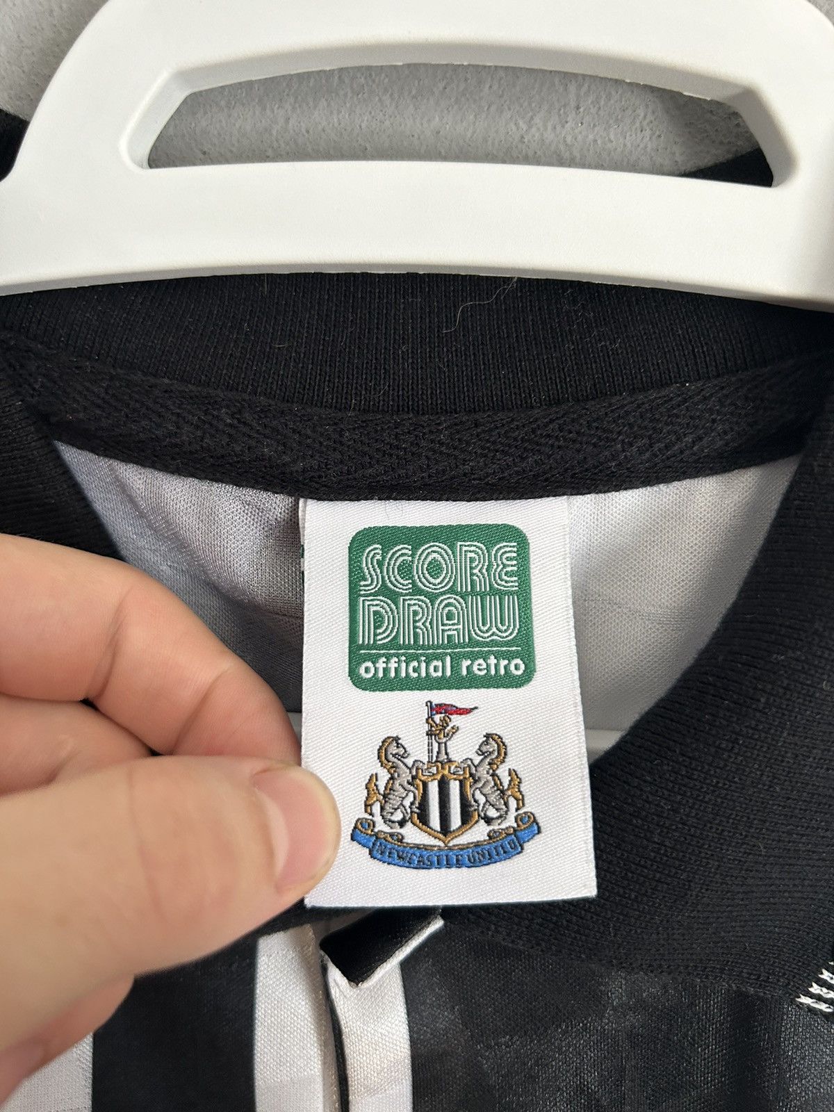Other Newcastle United Football Shirt Score Draw 1990 Home Jersey Size US XL / EU 56 / 4 - 4 Thumbnail