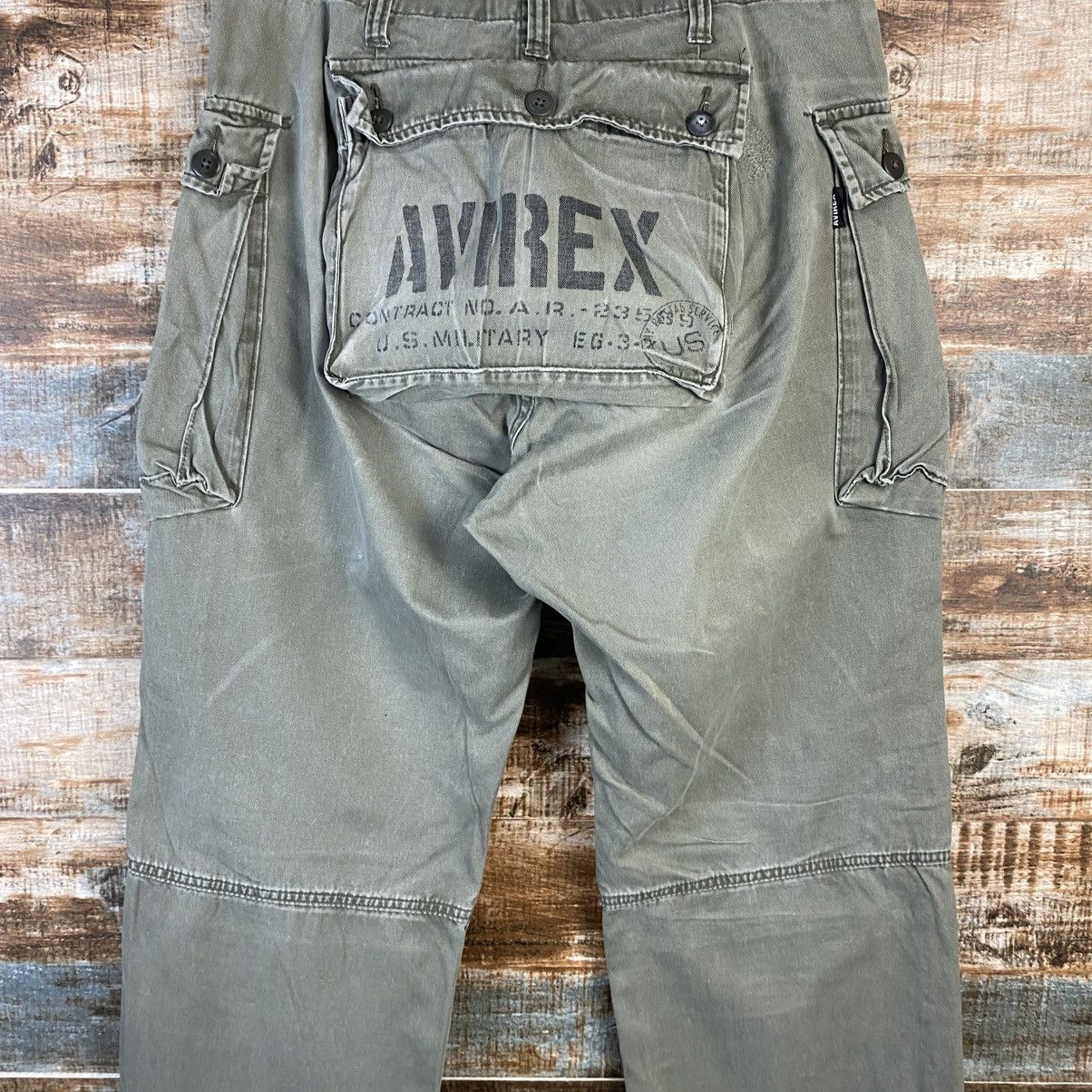 Avirex DL Avirex Green big pocket Cargo Multipocket Pants #C789 Size US 30 / EU 46 - 5 Thumbnail