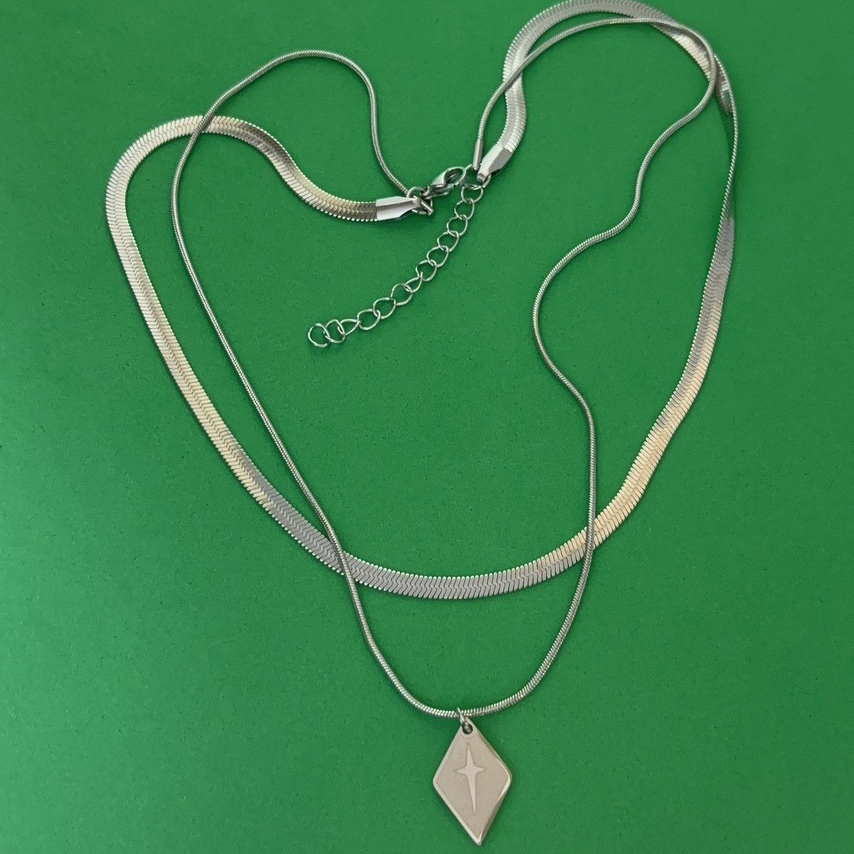 Other Snake Chain Cross Pendant Necklace for Men Women Size ONE SIZE - 4 Thumbnail