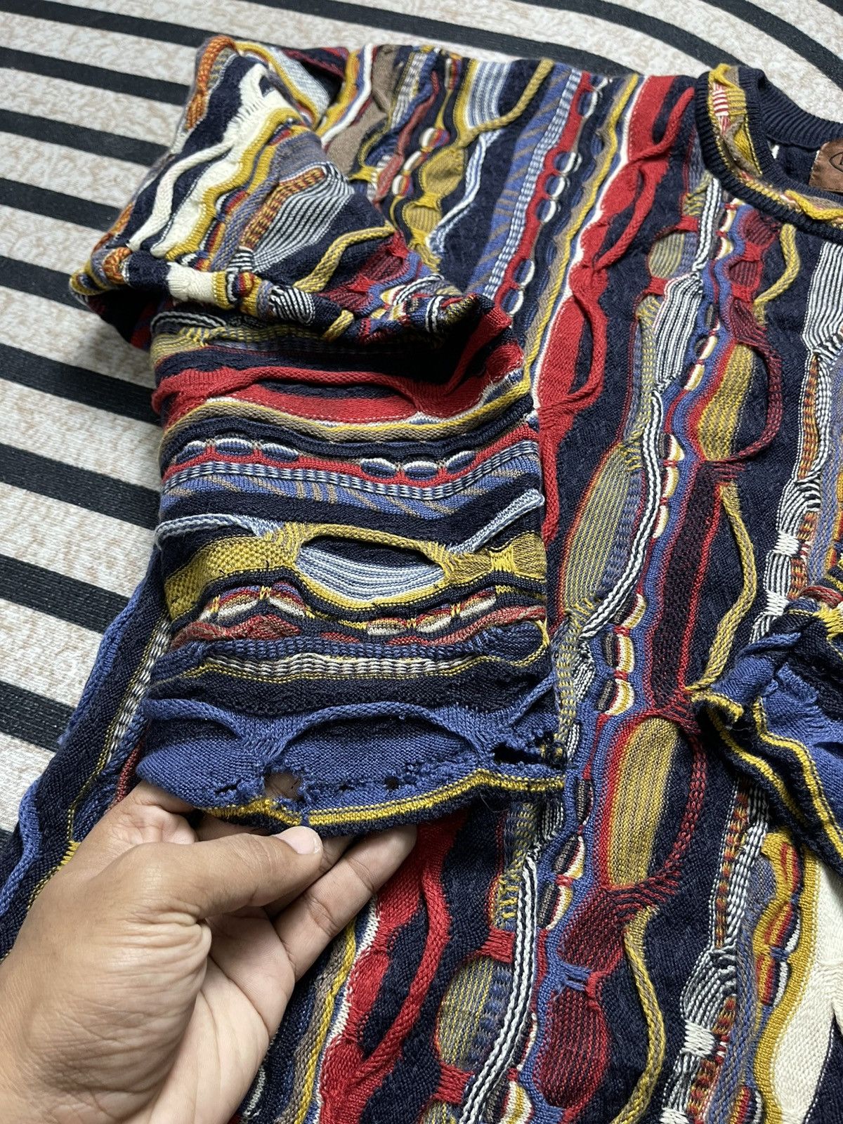 Missoni 80s BLACK MISSONI SPORT COOGI STYLE 3 D KNITWEAR RARE Size US M / EU 48-50 / 2 - 8 Thumbnail