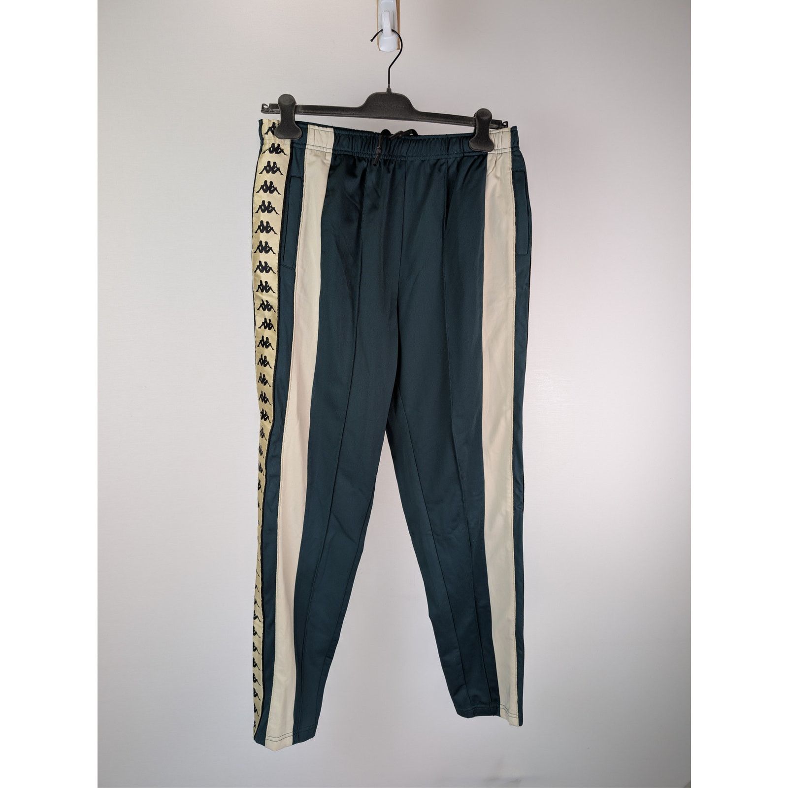 Kappa o1rshd1 Trousers / Sweatpants in Green/Beige Size US 34 / EU 50 - 1 Thumbnail
